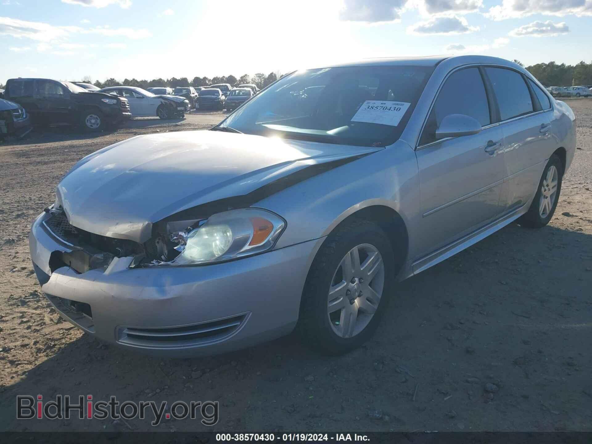2012 CHEVROLET IMPALA - VIN: 2G1WG5E32C1295528 - Фото 2