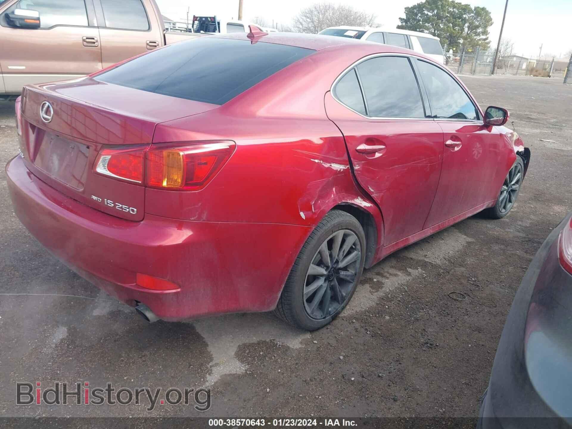 2010 LEXUS IS 250 - VIN: JTHCF5C24A5044463 - Фото 4