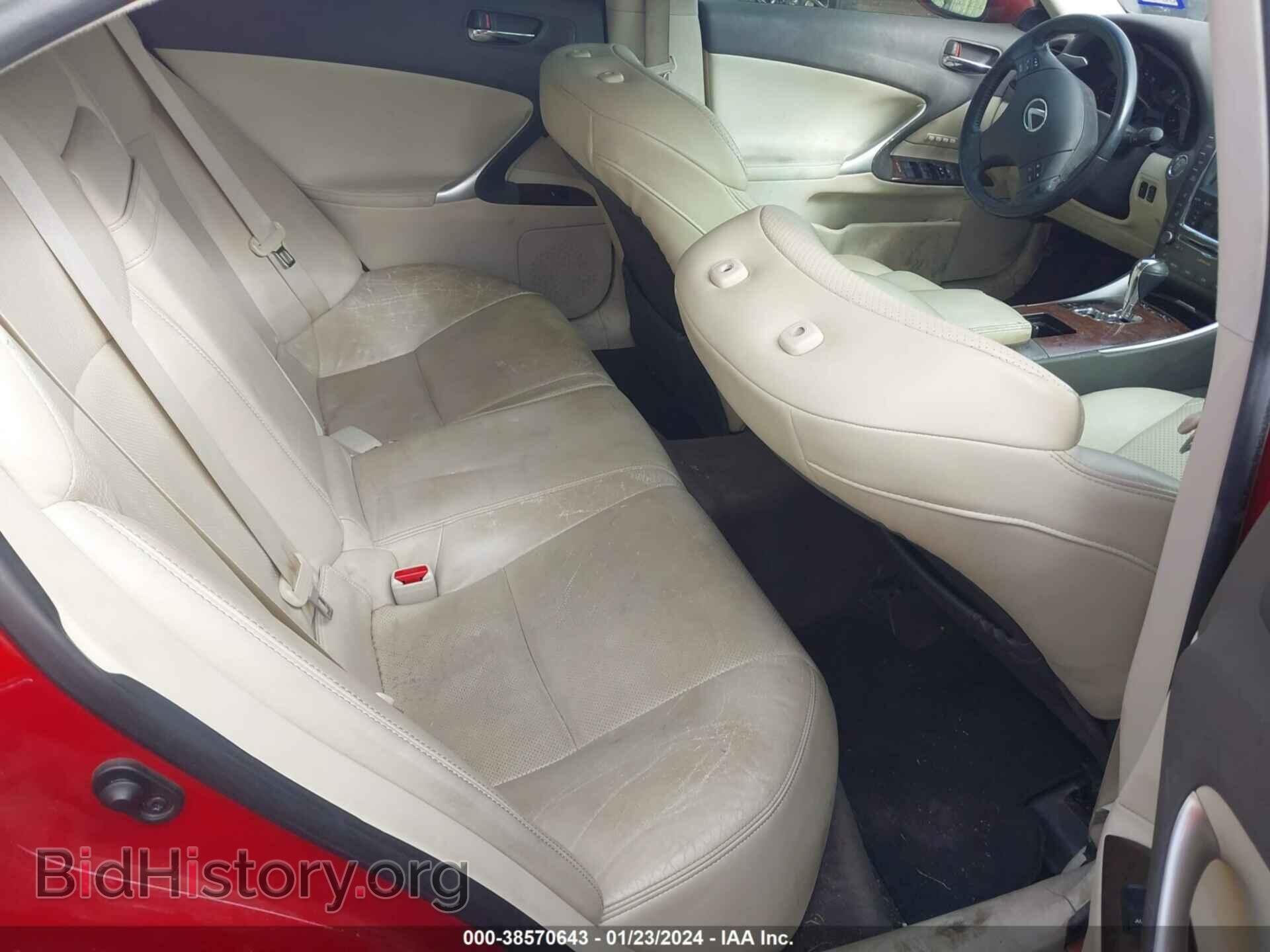 2010 LEXUS IS 250 - VIN: JTHCF5C24A5044463 - Фото 8