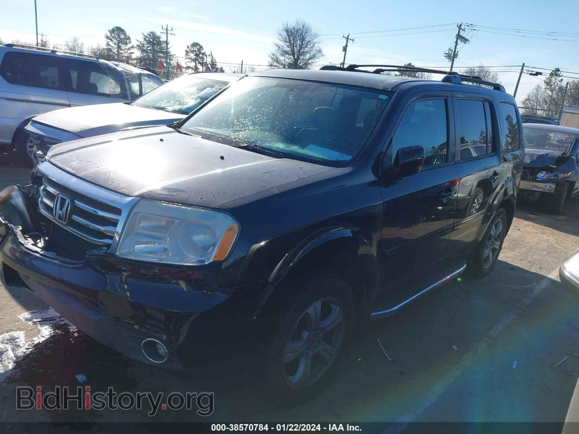 2013 HONDA PILOT - VIN: 5FNYF4H58DB012672 - Фото 2