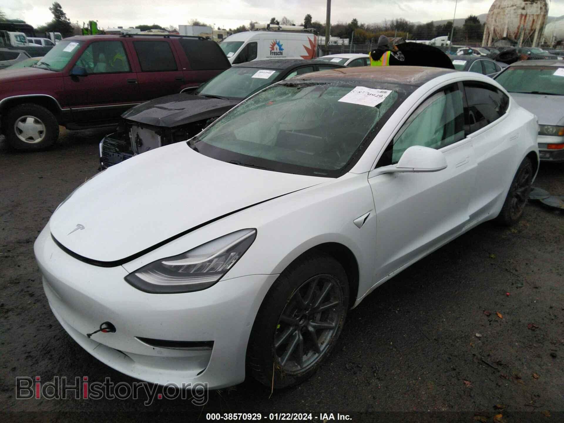 2018 TESLA MODEL 3 - VIN: 5YJ3E1EA3JF040176 - Фото 2