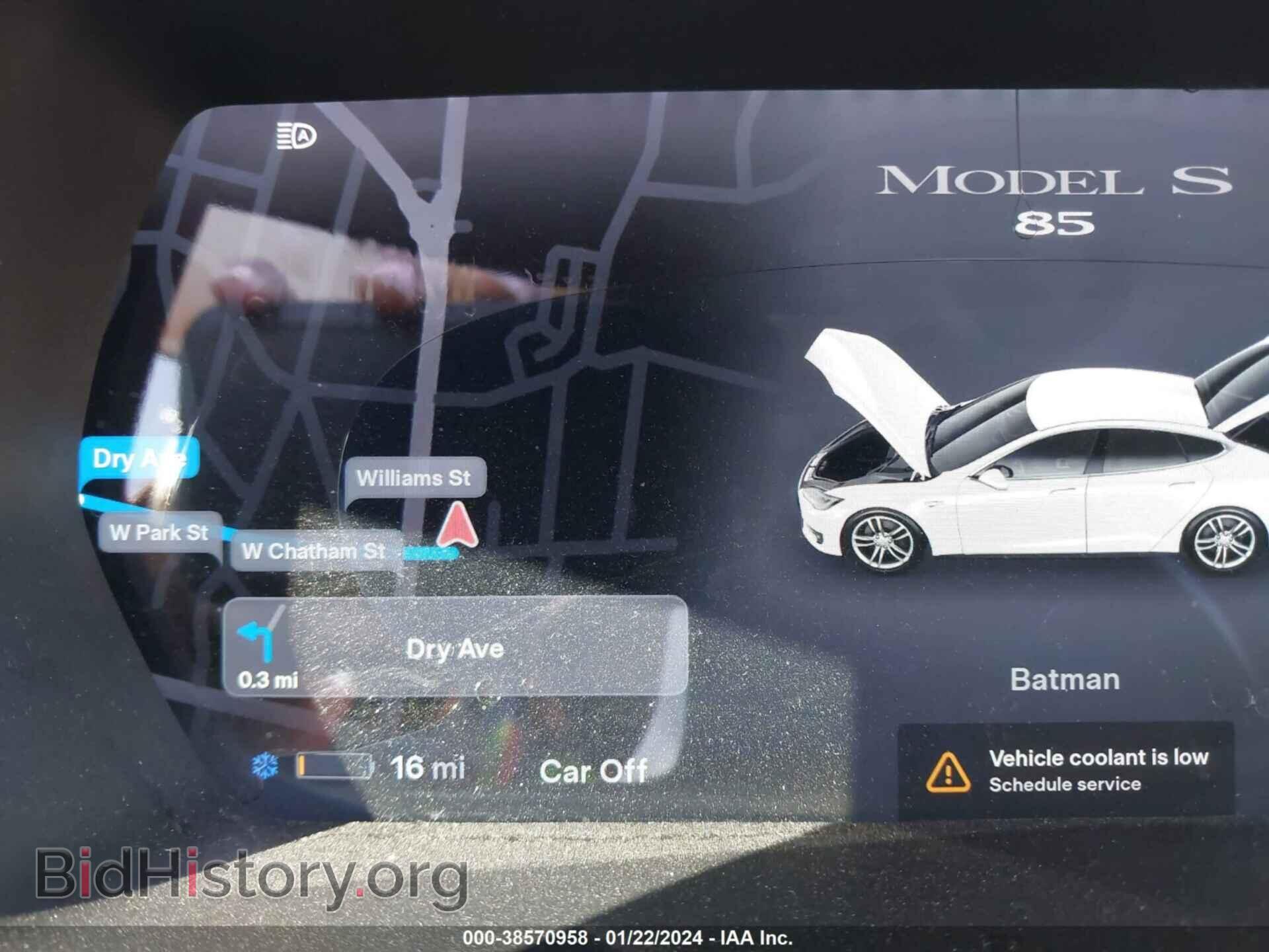 2014 TESLA MODEL S - VIN: 5YJSA1H13EFP60554 - Photo 16