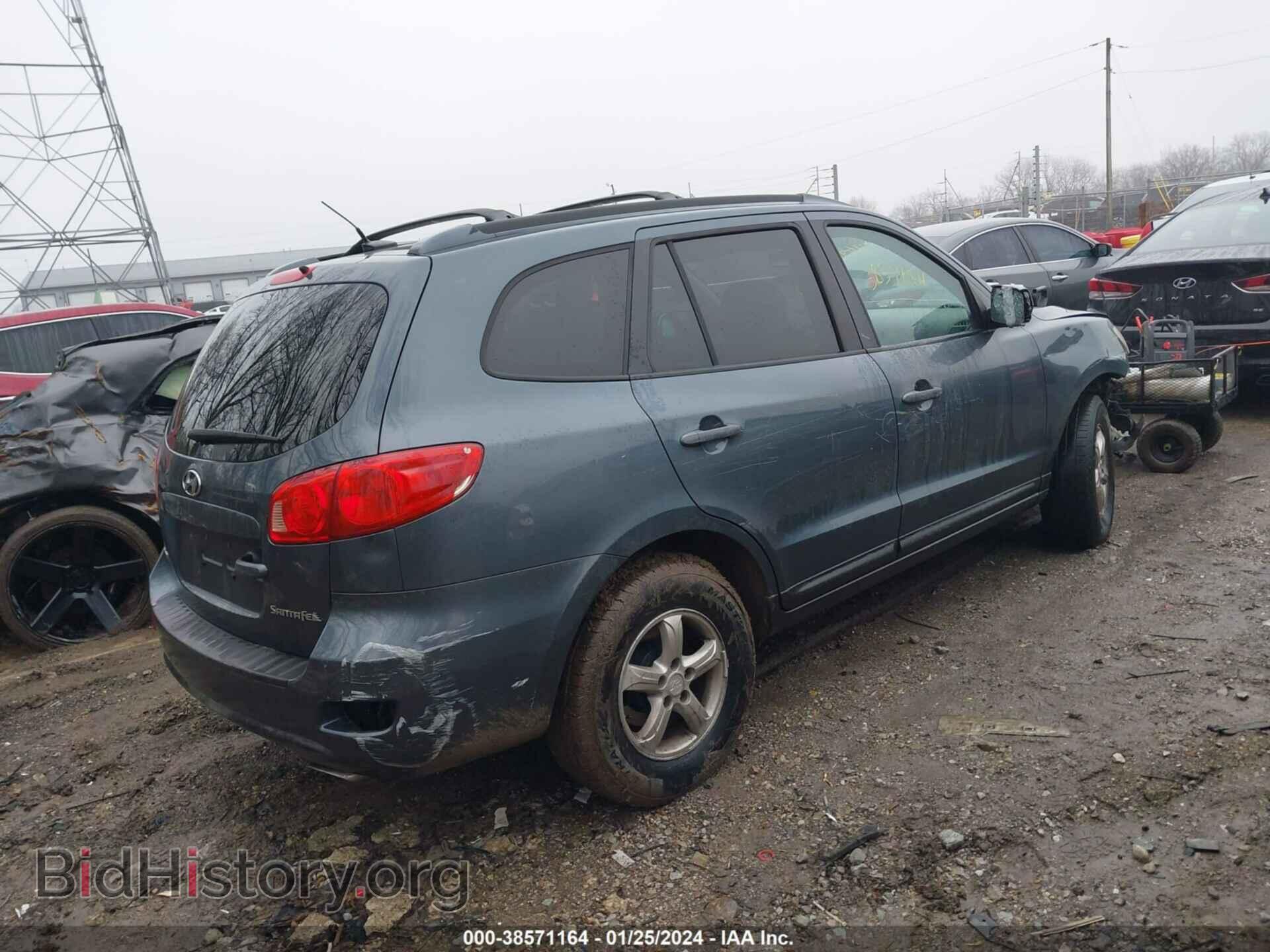 2007 HYUNDAI SANTA FE - VIN: 5NMSG13D47H094502 - Фото 4