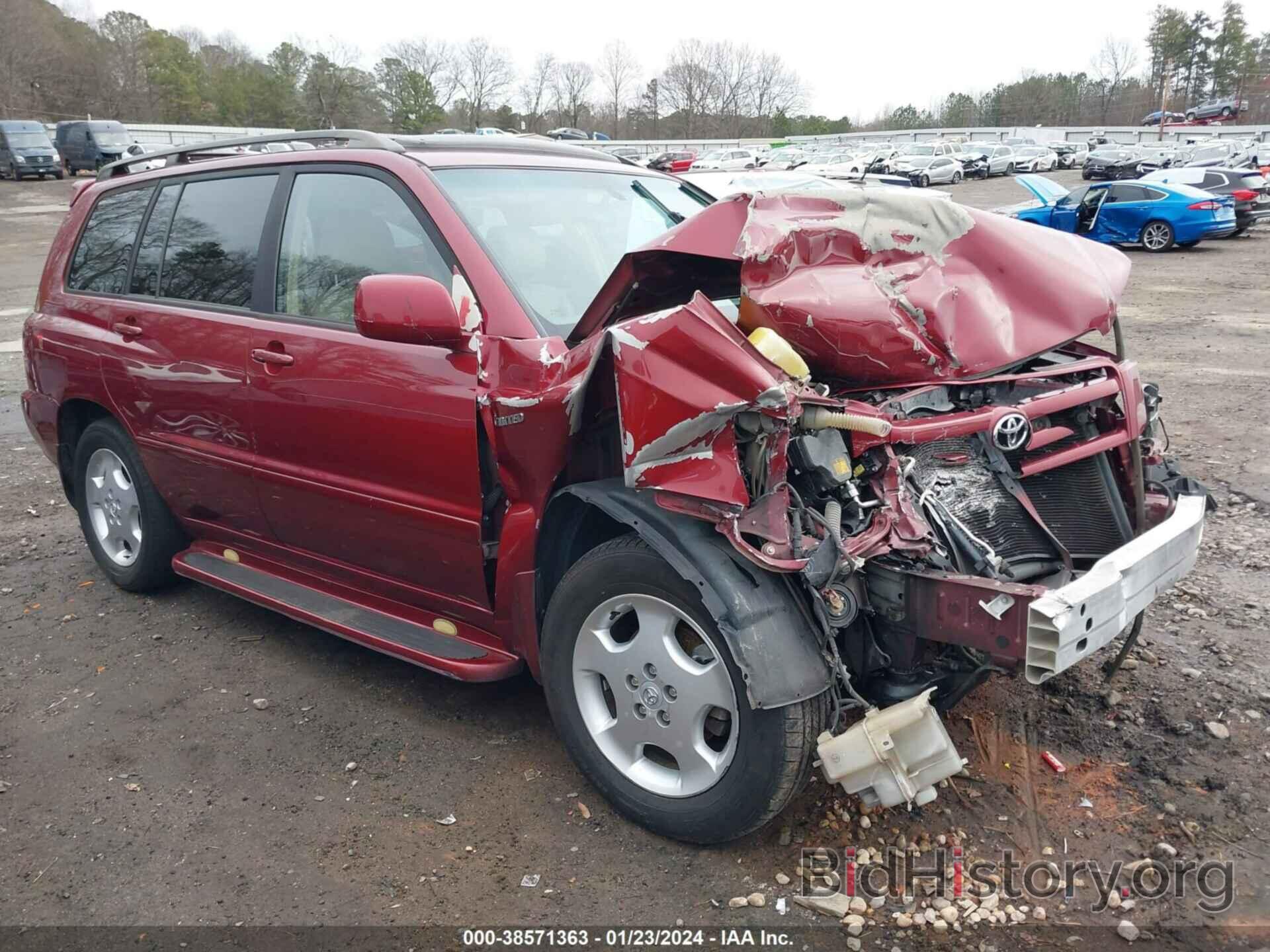 Photo JTEEP21A660151207 - TOYOTA HIGHLANDER 2006