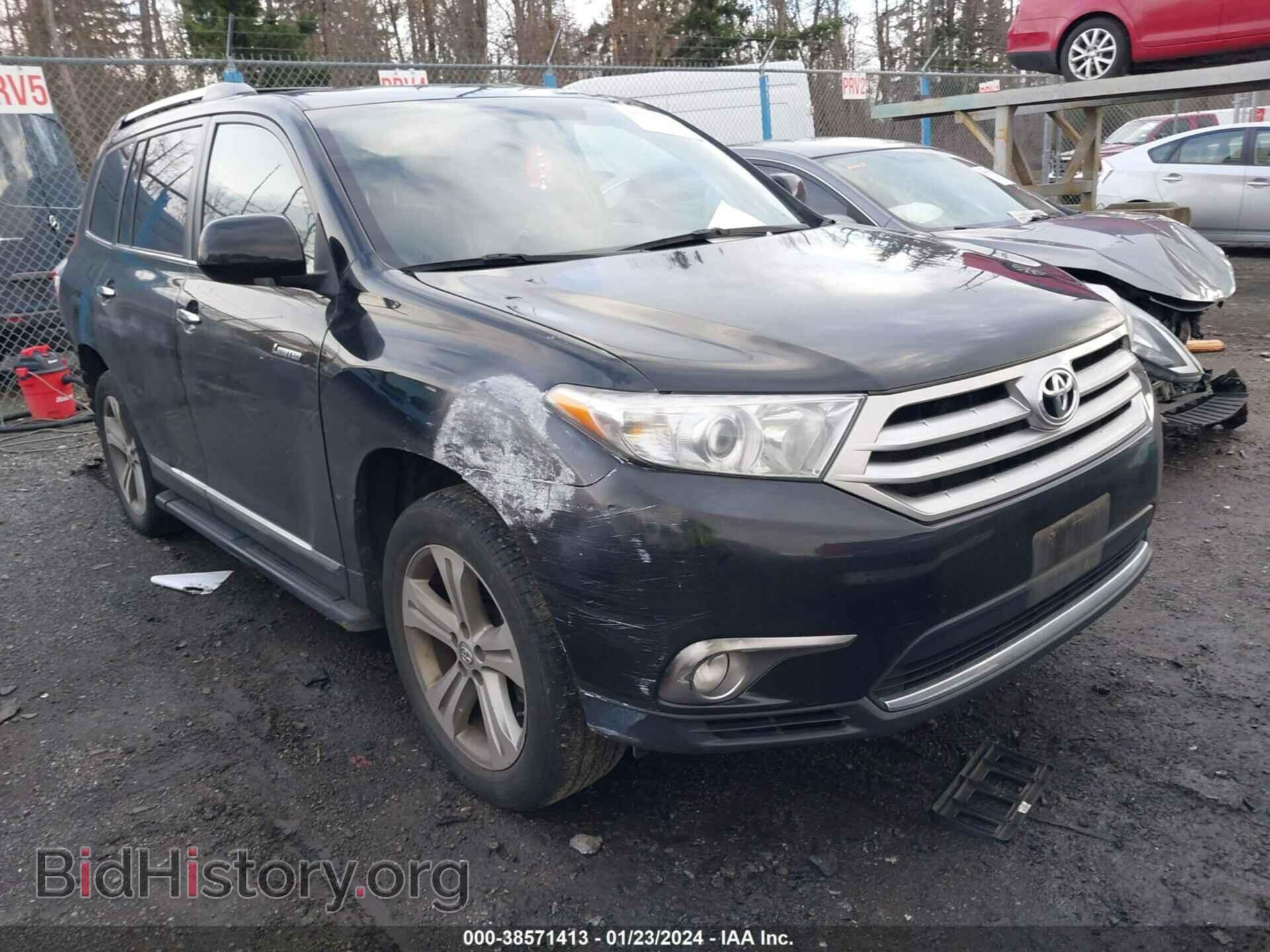 Photo 5TDDK3EH0CS127537 - TOYOTA HIGHLANDER 2012