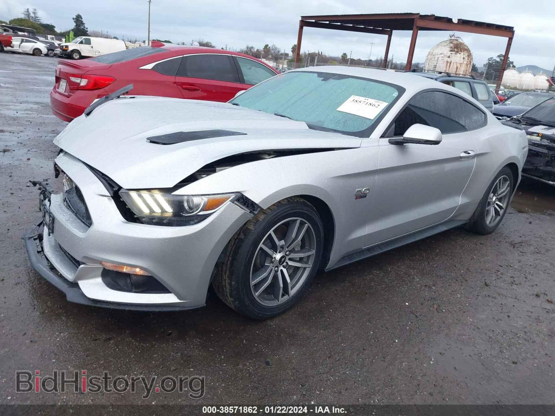 2015 FORD MUSTANG - VIN: 1FA6P8CF3F5351507 - Фото 2