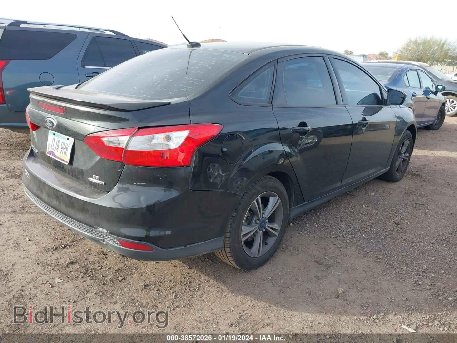 2014 FORD FOCUS - VIN: 1FADP3F27EL363575 - Фото 4