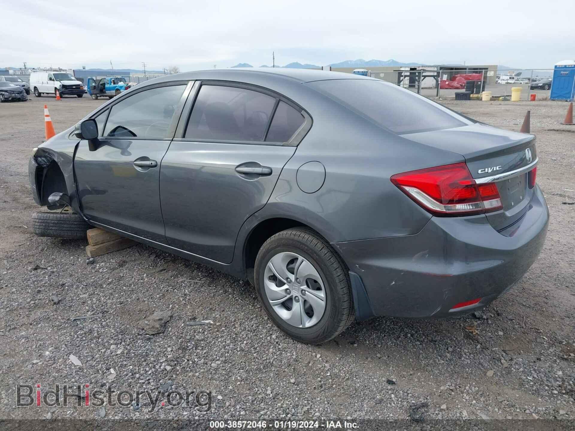 2013 HONDA CIVIC - VIN: 19XFB2F57DE284274 - Фото 3