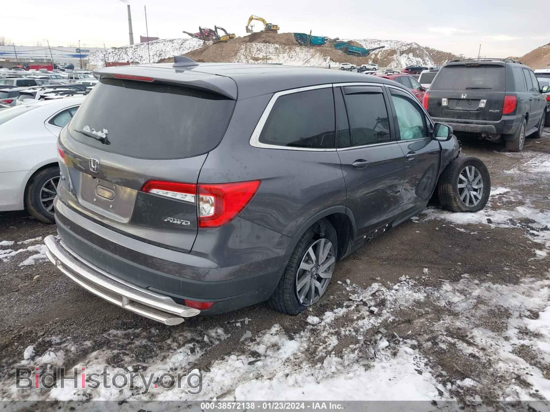 2019 HONDA PILOT - VIN: 5FNYF6H55KB045332 - Фото 4