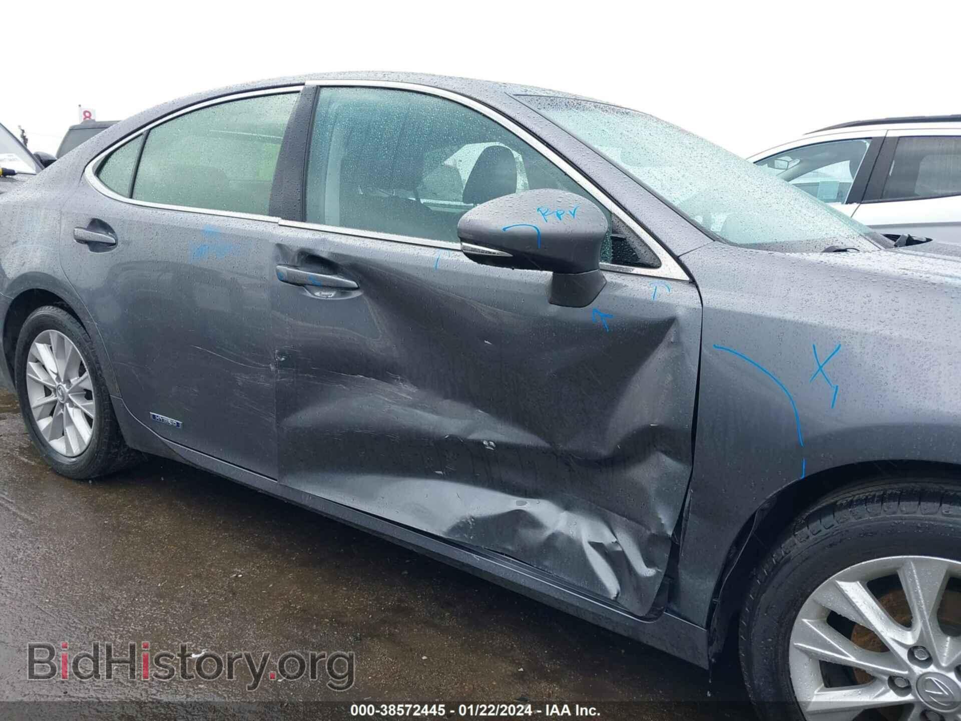 2013 LEXUS ES 300H - VIN: JTHBW1GG2D2018718 - Фото 6