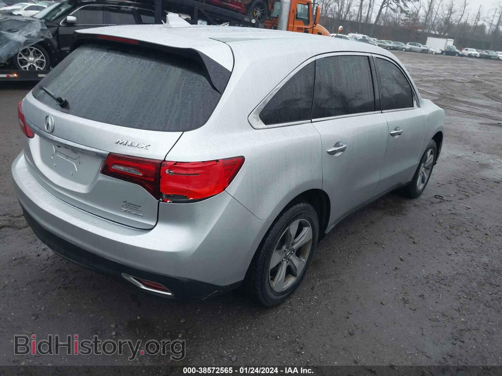 2014 ACURA MDX - VIN: 5FRYD4H24EB011367 - Фото 4