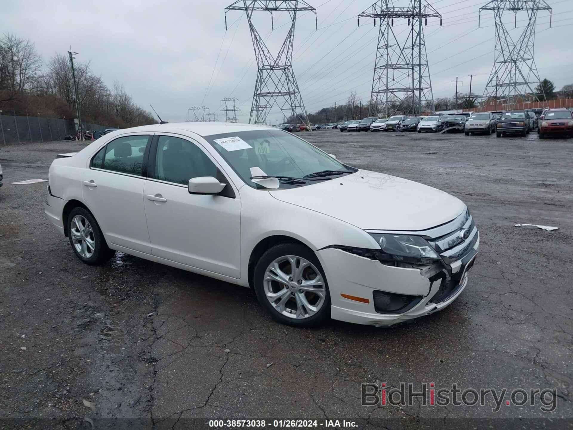 Photo 3FAHP0HA6CR387515 - FORD FUSION 2012