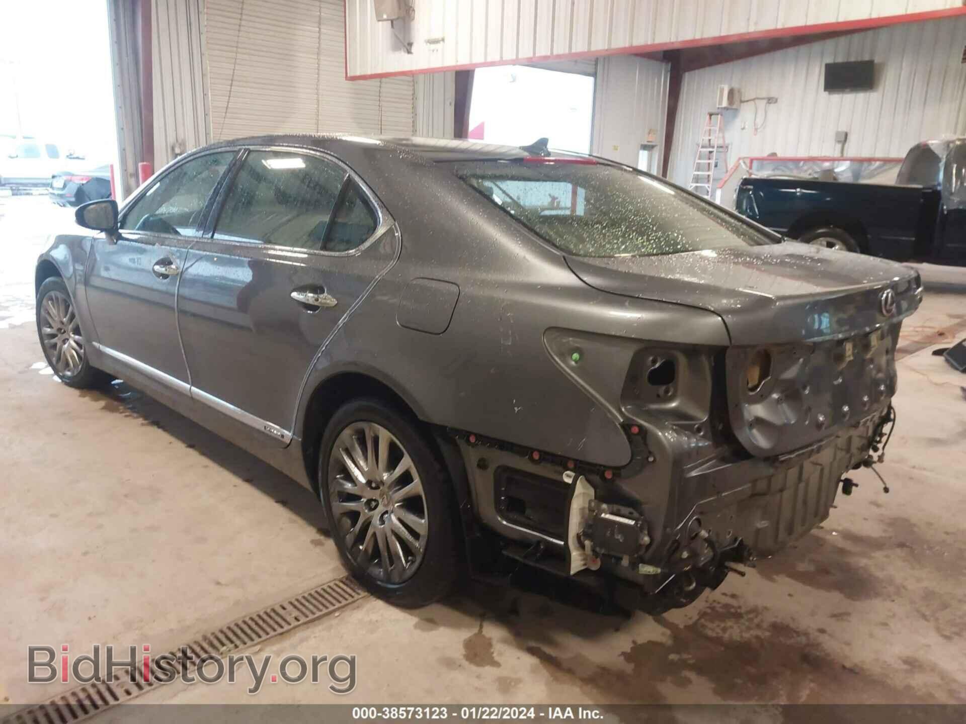 2013 LEXUS LS 600H - VIN: JTHDU1EF4D5015875 - Фото 3