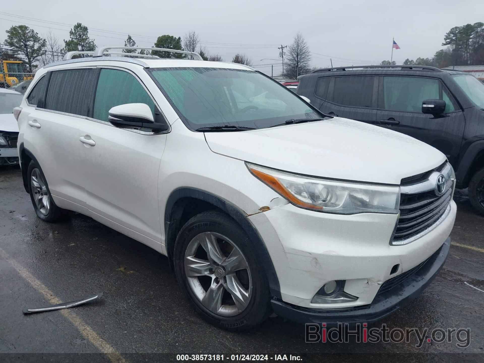 Фотография 5TDDKRFH0ES057672 - TOYOTA HIGHLANDER 2014