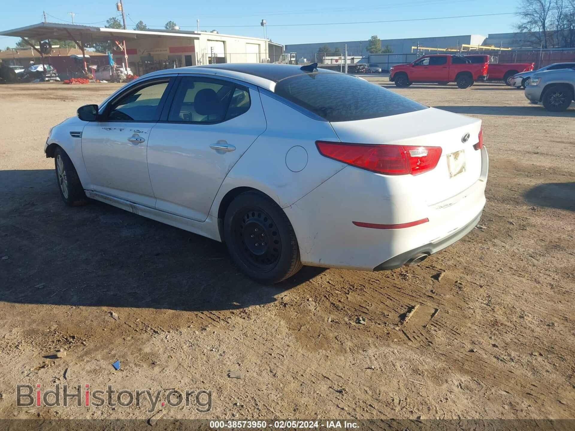 2015 KIA OPTIMA - VIN: 5XXGN4A76FG389592 - Фото 3