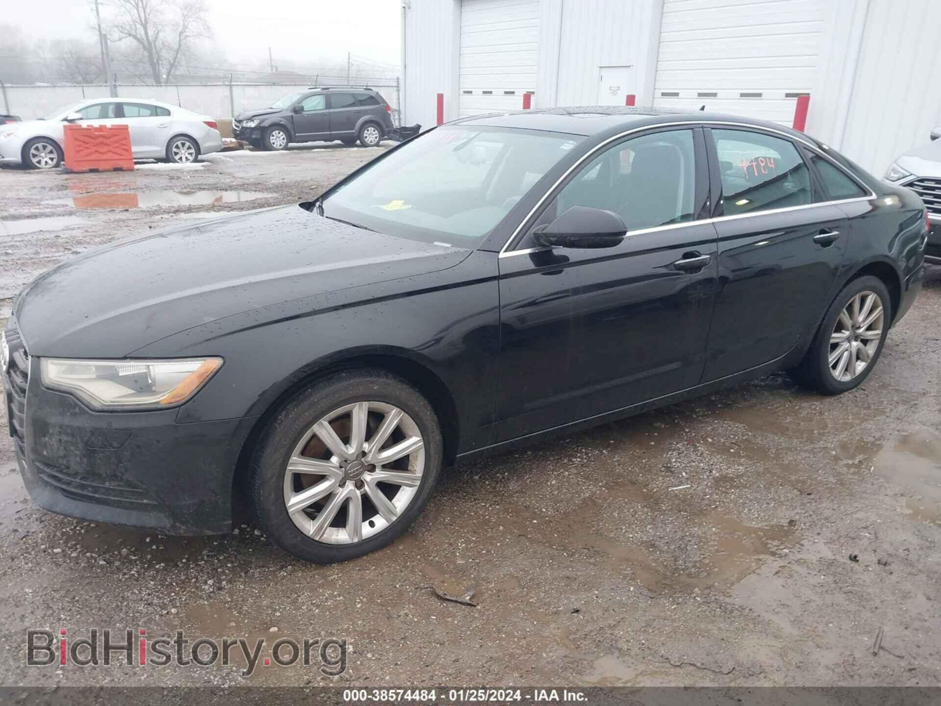 2013 AUDI A6 - VIN: WAUGFAFC7DN017274 - Фото 2