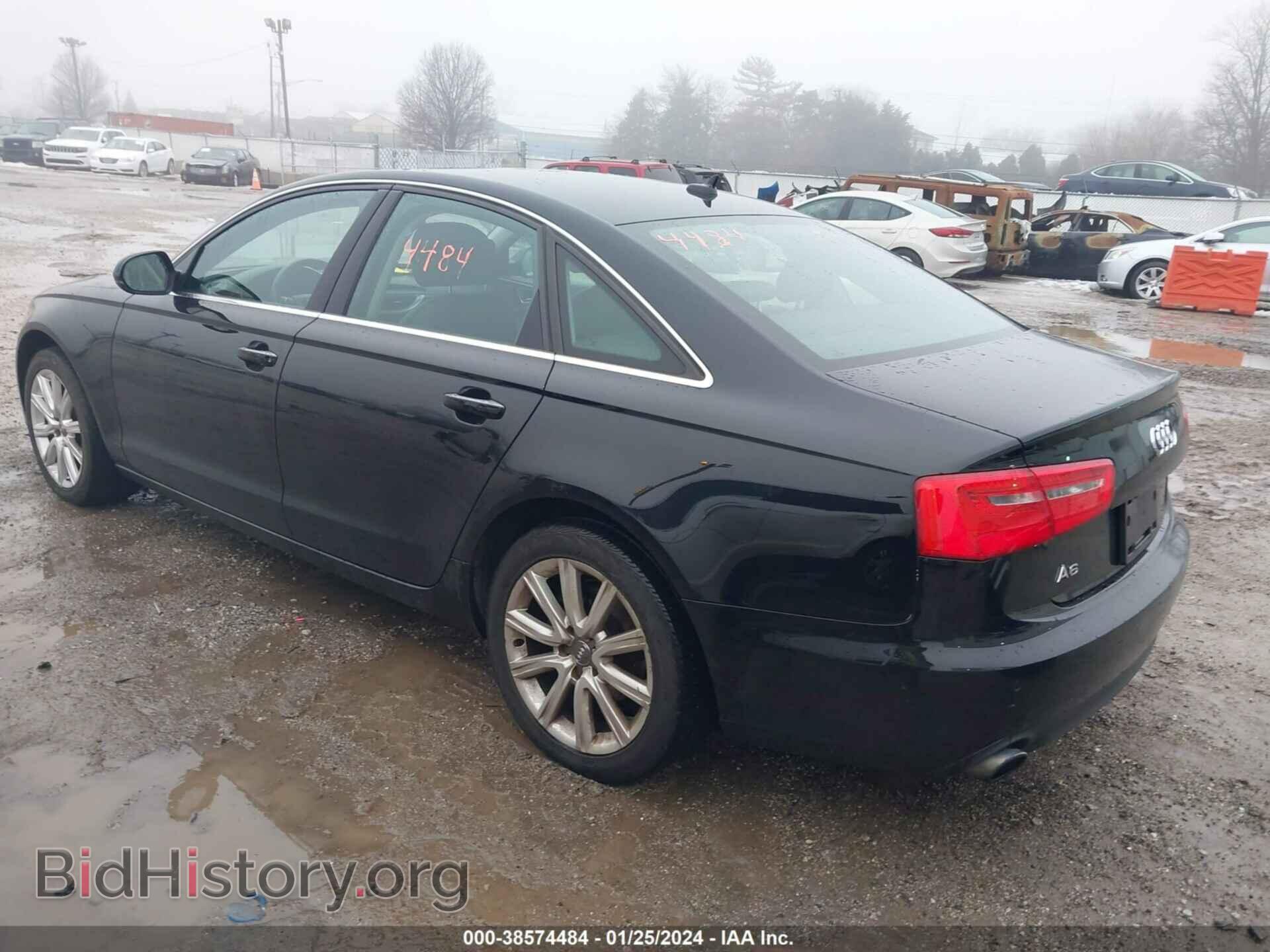 2013 AUDI A6 - VIN: WAUGFAFC7DN017274 - Фото 3
