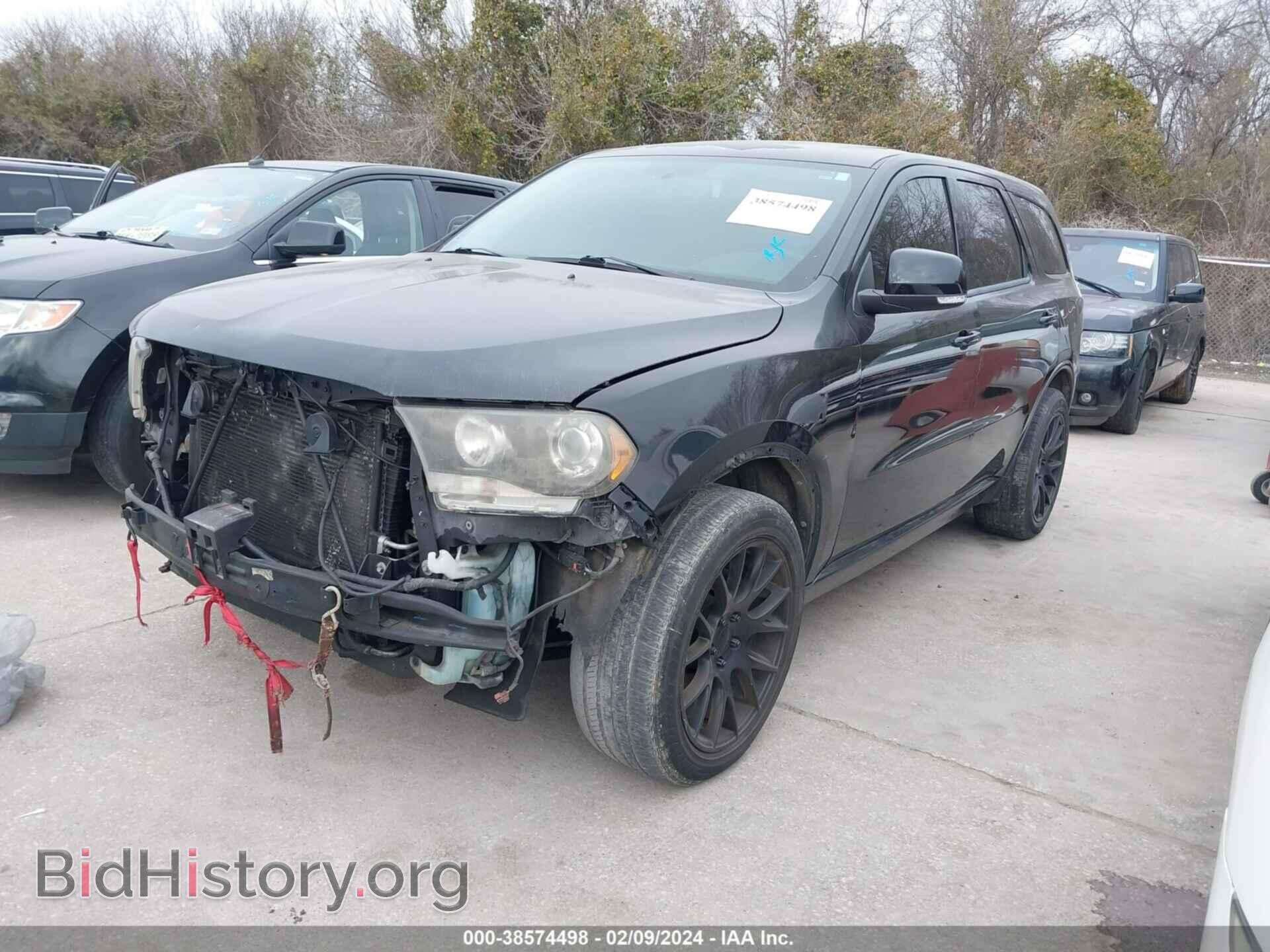 2013 DODGE DURANGO - VIN: 1C4SDHCT8DC617443 - Photo 2