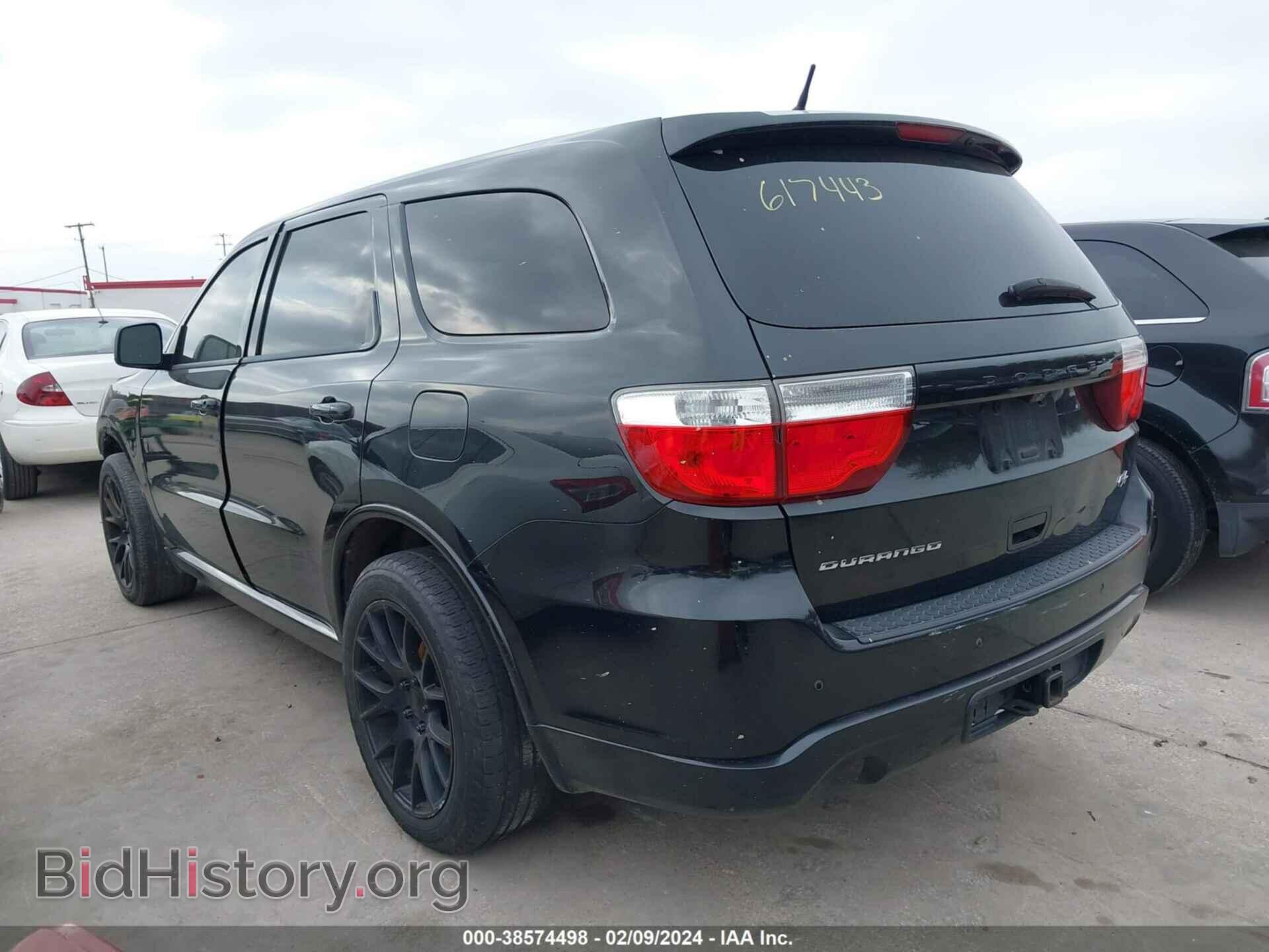 2013 DODGE DURANGO - VIN: 1C4SDHCT8DC617443 - Photo 3