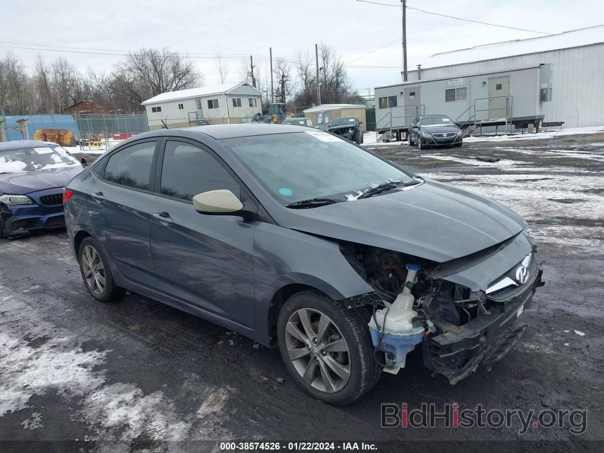 Photo KMHCU4AEXDU343301 - HYUNDAI ACCENT 2013