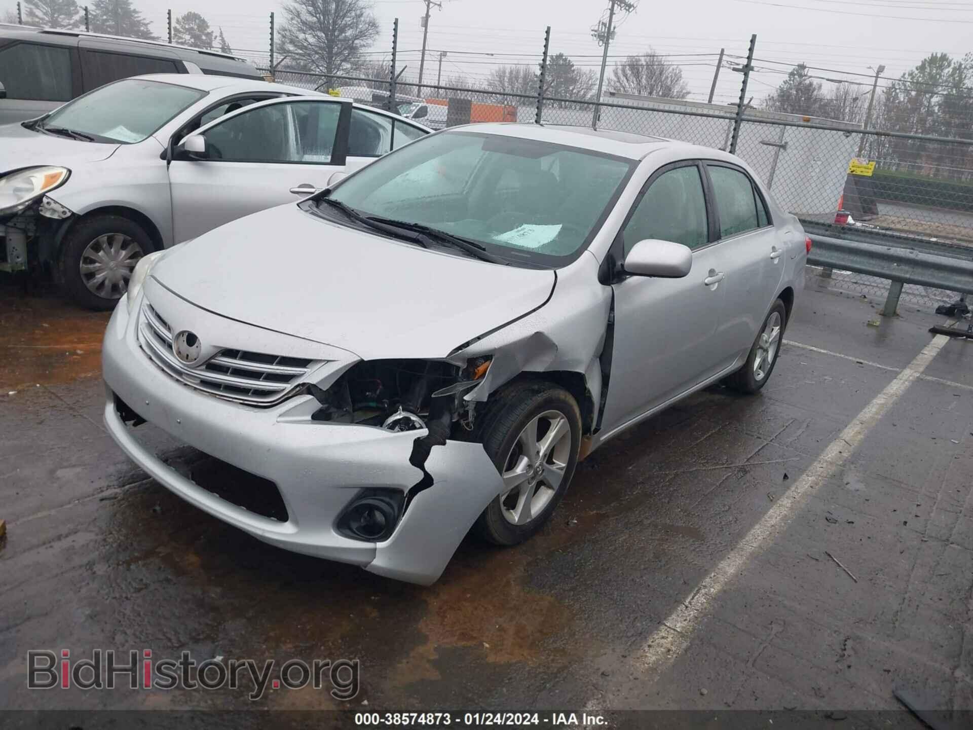 2013 TOYOTA COROLLA - VIN: 2T1BU4EE9DC011888 - Фото 2