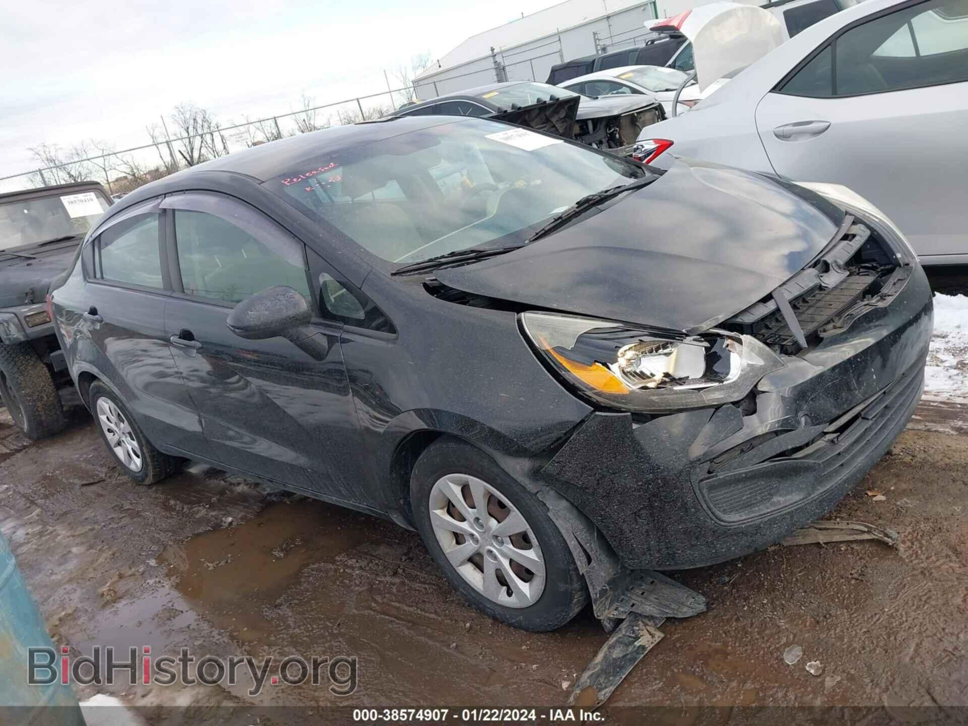 Фотография KNADM4A31D6284146 - KIA RIO 2013