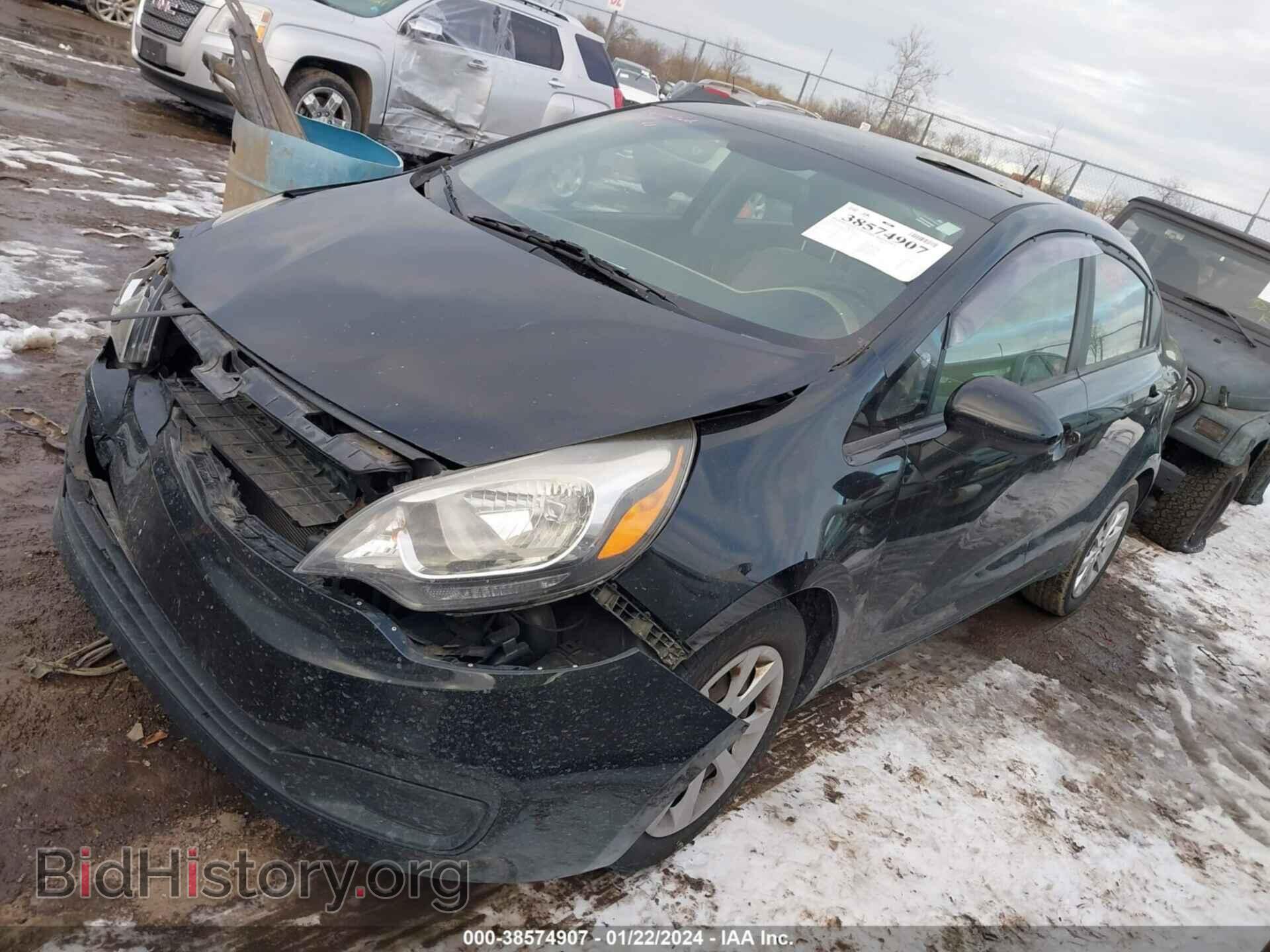 2013 KIA RIO - VIN: KNADM4A31D6284146 - Фото 2