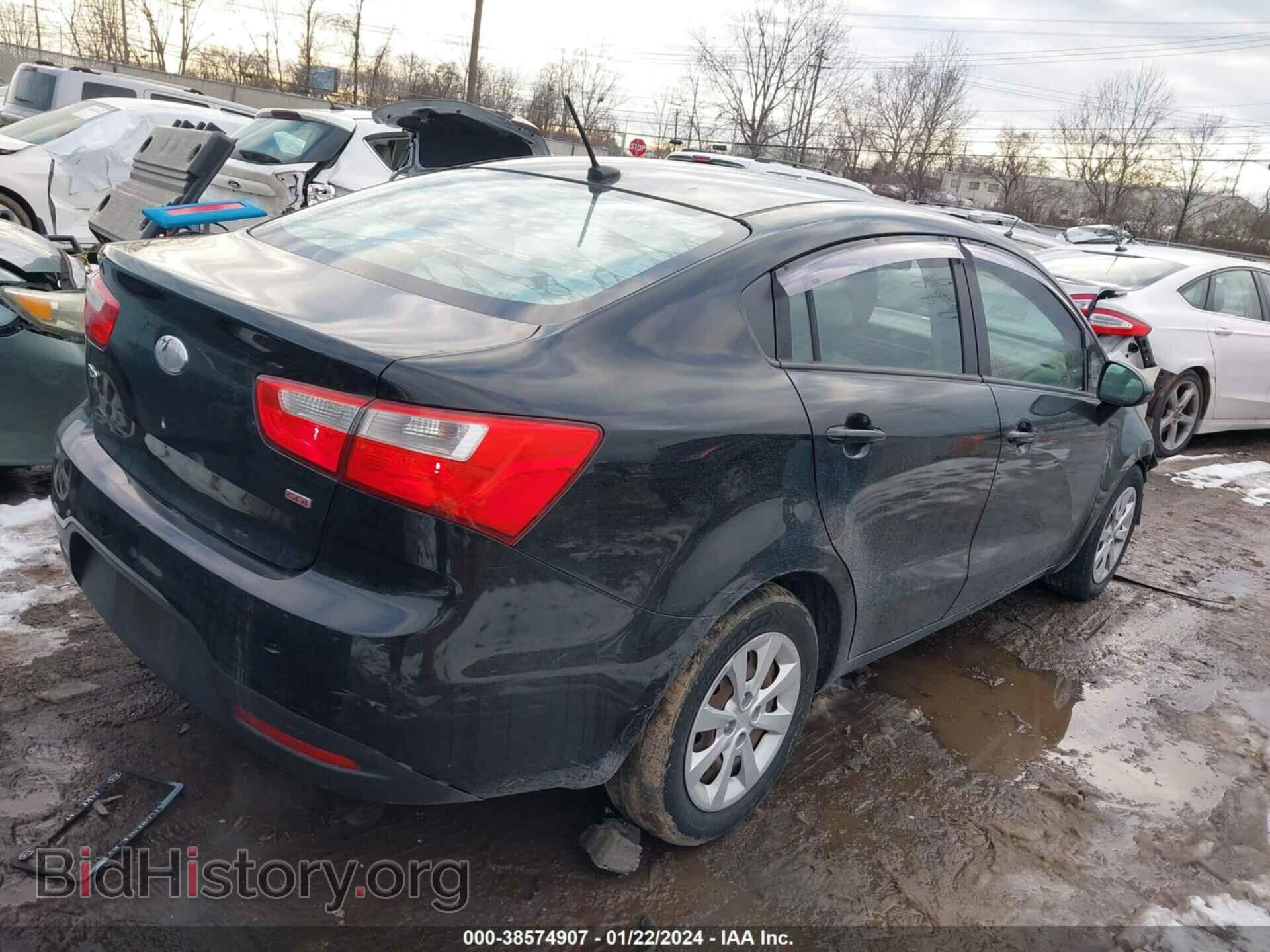 2013 KIA RIO - VIN: KNADM4A31D6284146 - Фото 4