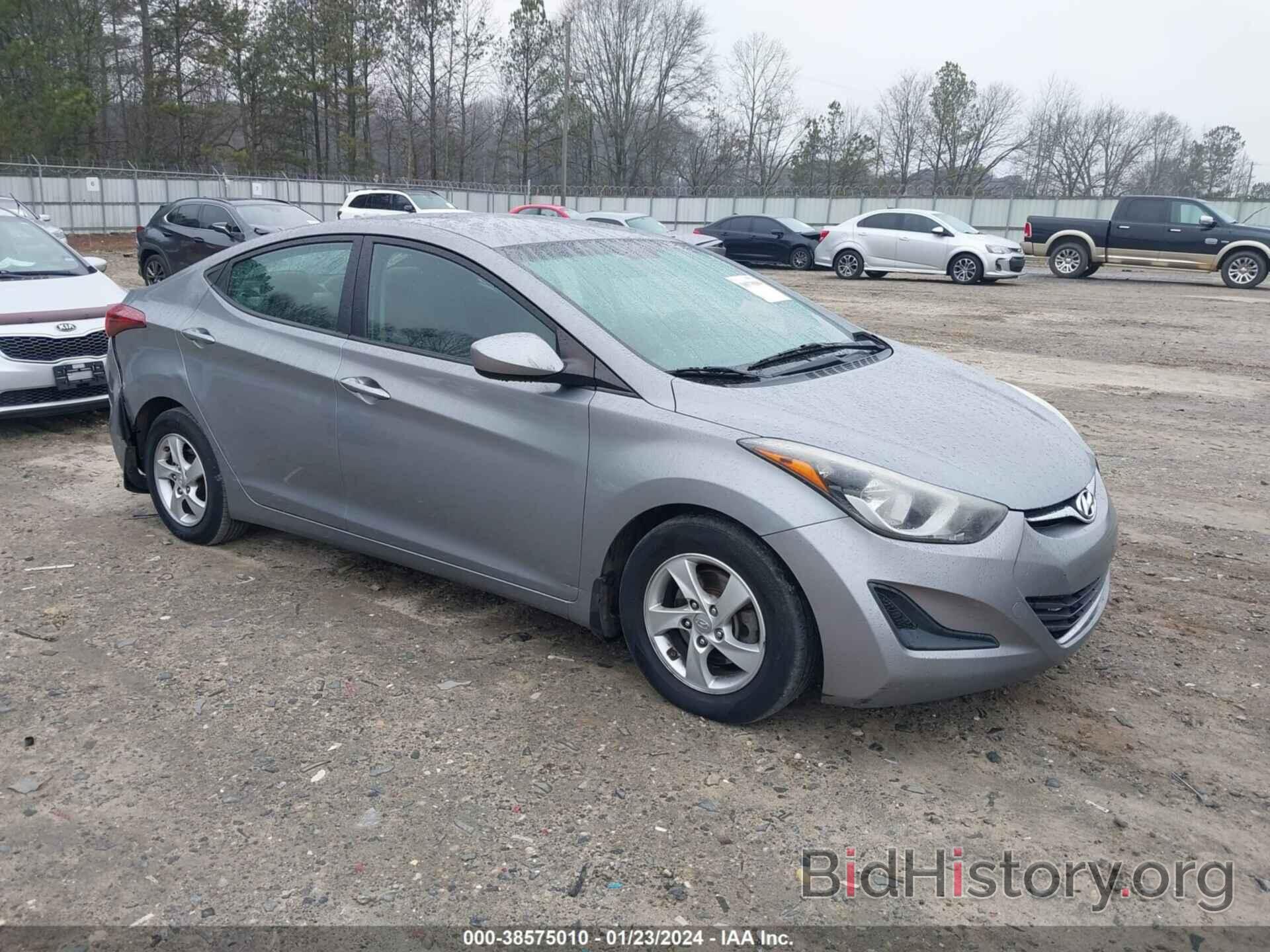 Photo KMHDH4AE2FU353574 - HYUNDAI ELANTRA 2015