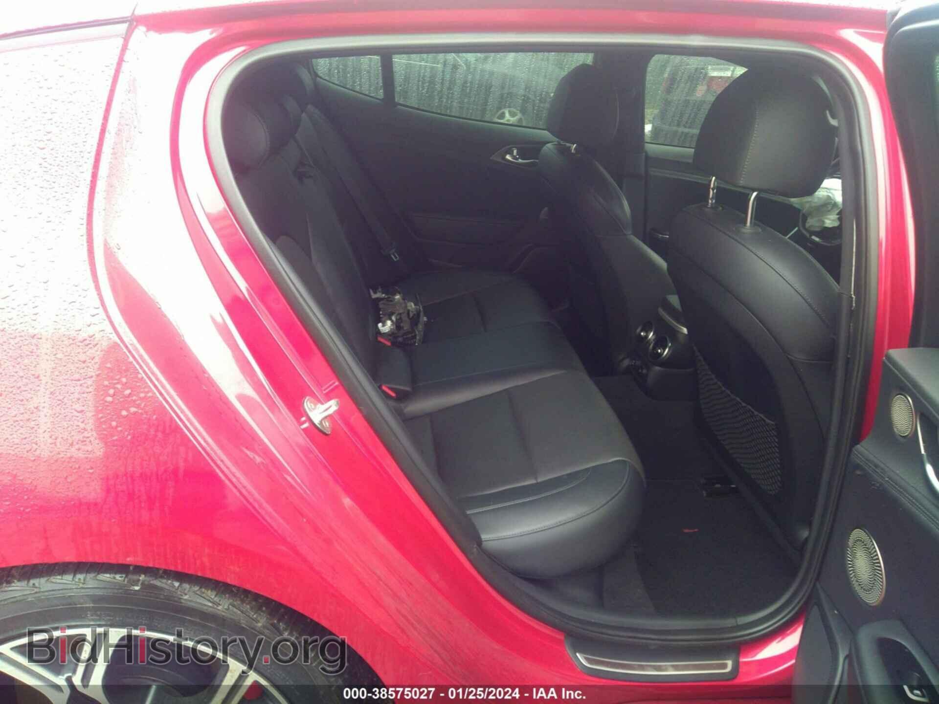 2018 KIA STINGER - VIN: KNAE45LC3J6025161 - Фото 8