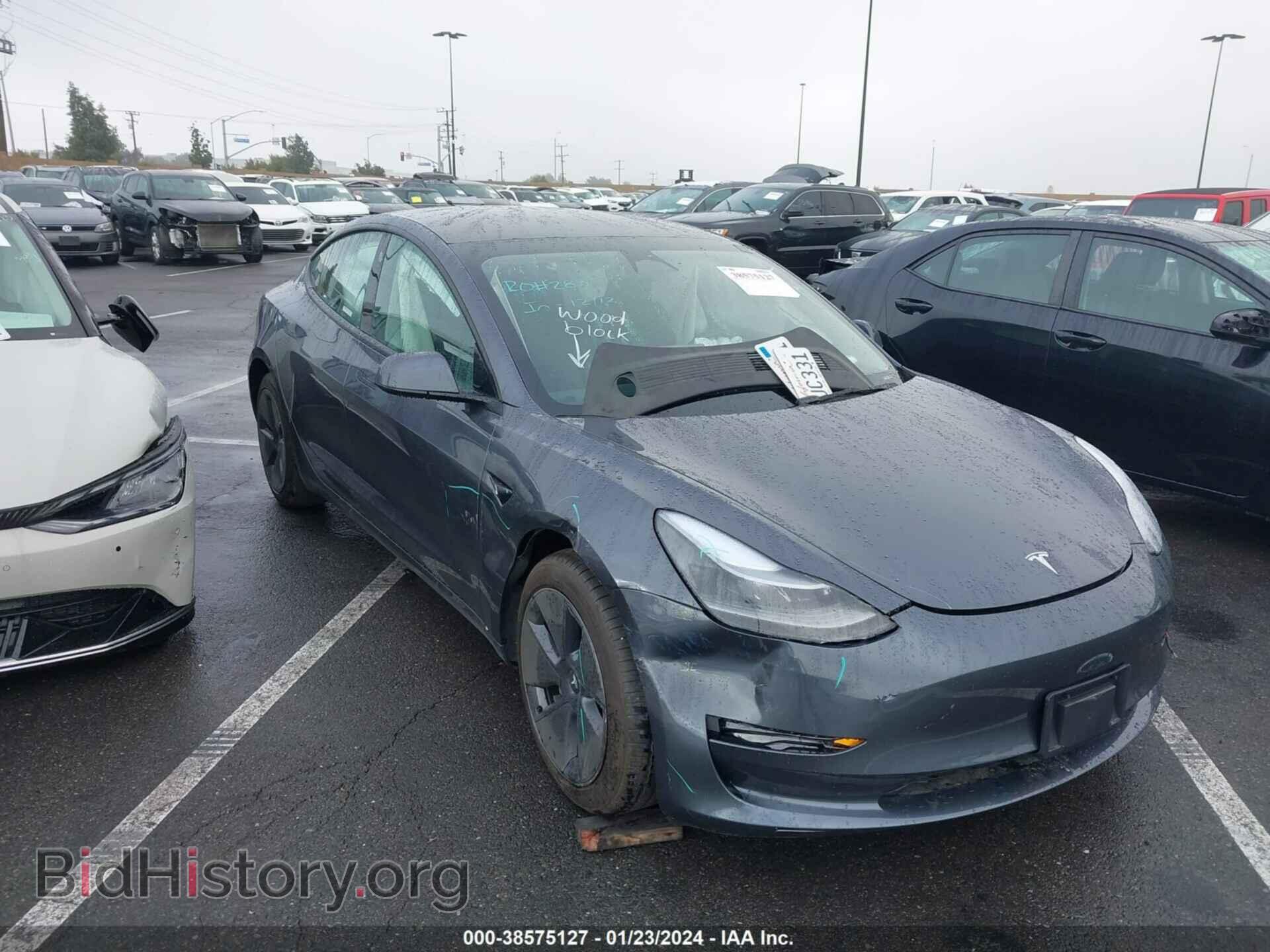 Фотография 5YJ3E1EA3PF663791 - TESLA MODEL 3 2023
