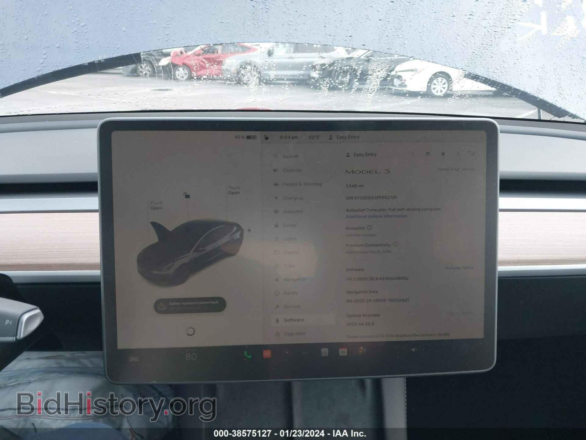 2023 TESLA MODEL 3 - VIN: 5YJ3E1EA3PF663791 - Фото 19
