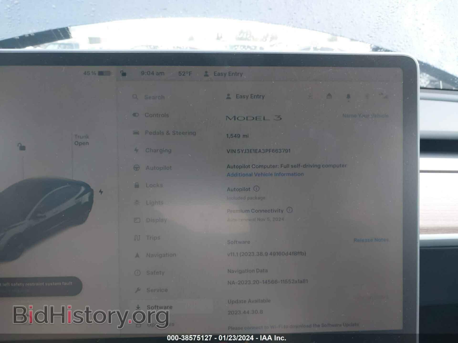 2023 TESLA MODEL 3 - VIN: 5YJ3E1EA3PF663791 - Фото 7
