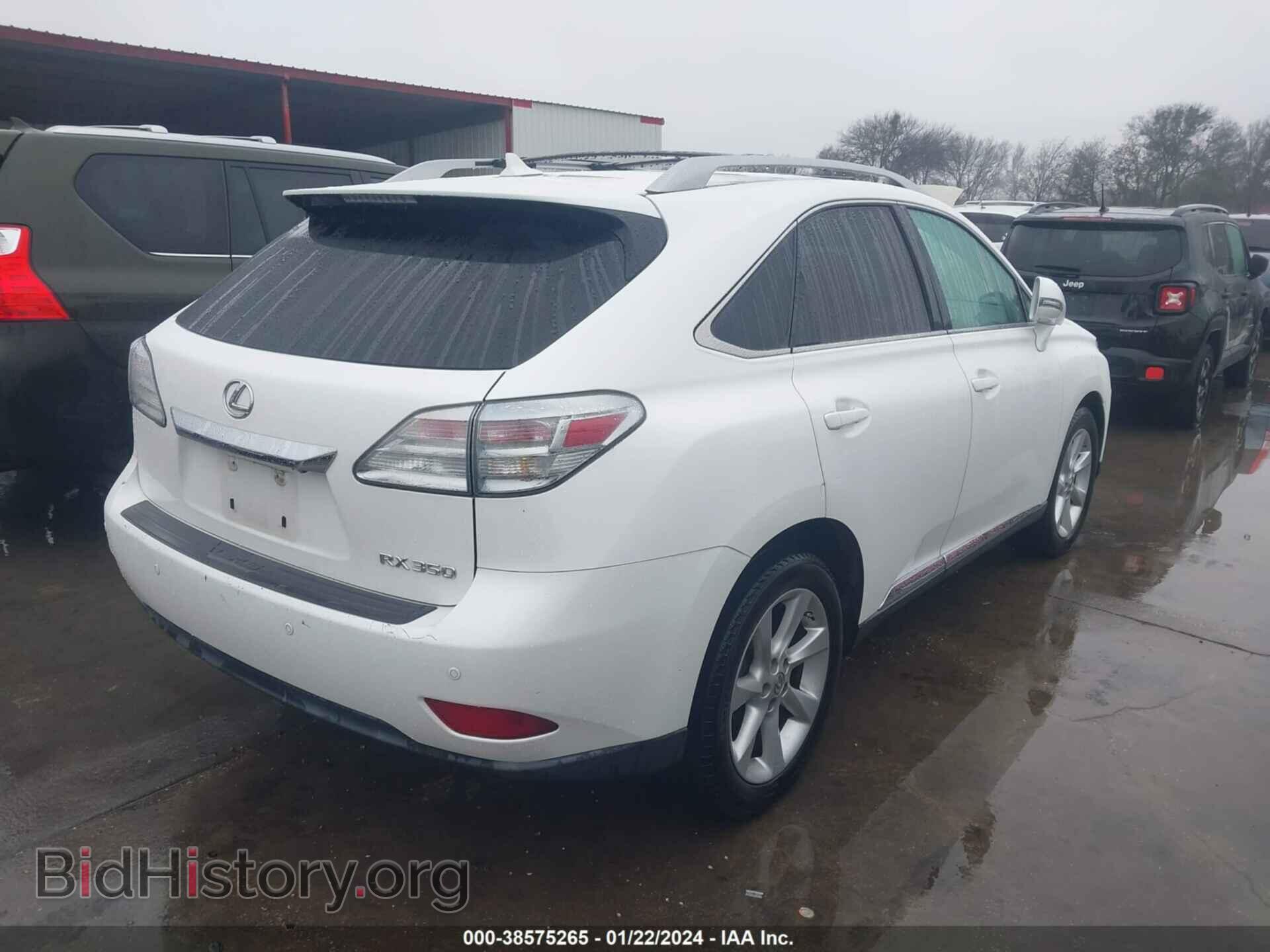 2011 LEXUS RX 350 - VIN: 2T2ZK1BA9BC045228 - Фото 4