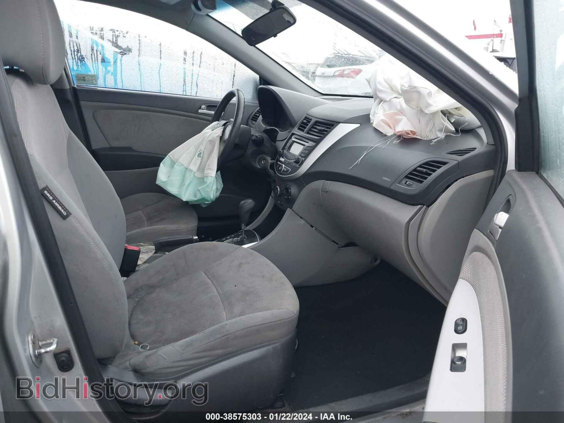2013 HYUNDAI ACCENT - VIN: KMHCT4AE6DU411757 - Фото 5