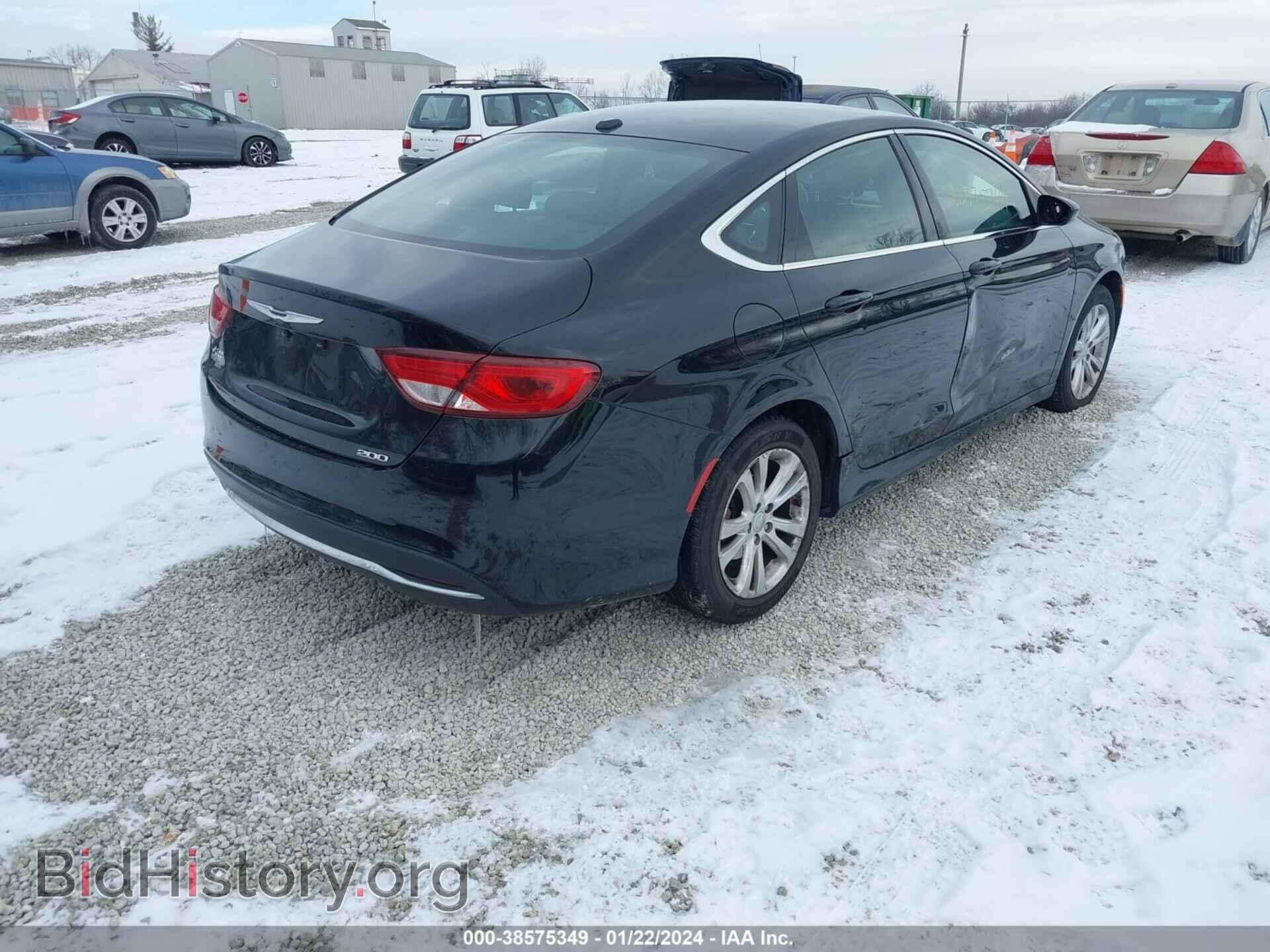 2015 CHRYSLER 200 - VIN: 1C3CCCAB1FN694638 - Фото 4