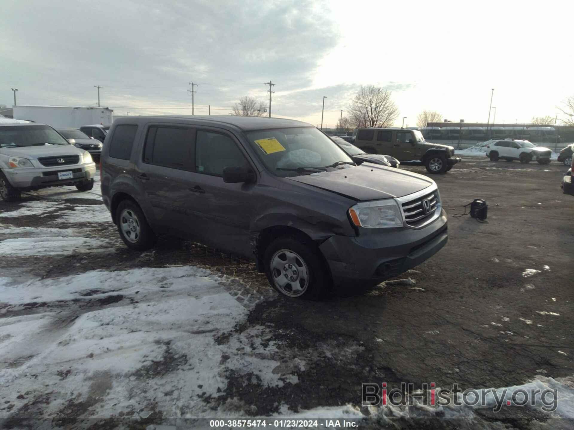 Photo 5FNYF4H22EB012013 - HONDA PILOT 2014