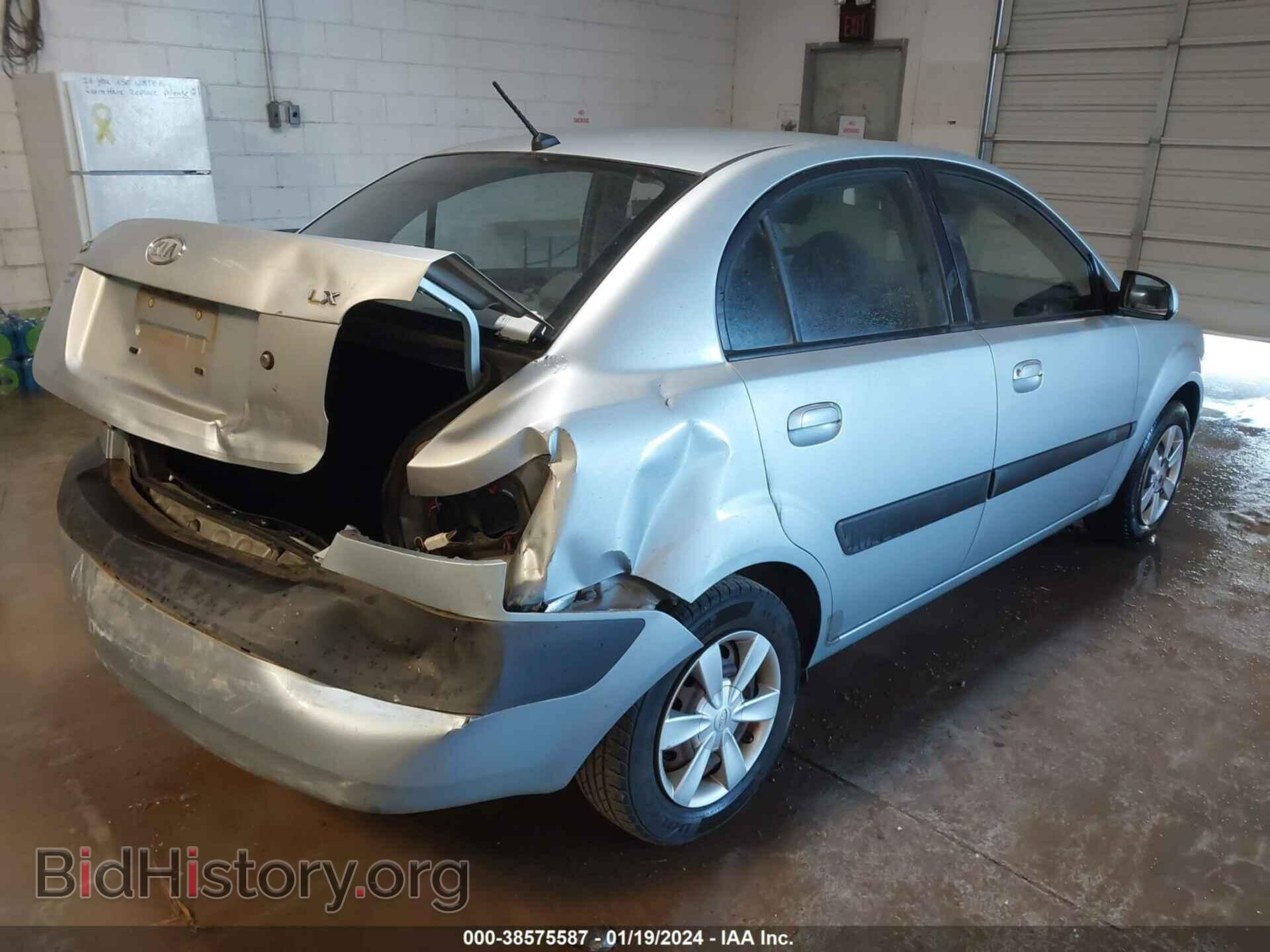 2007 KIA RIO - VIN: KNADE123776269083 - Photo 4