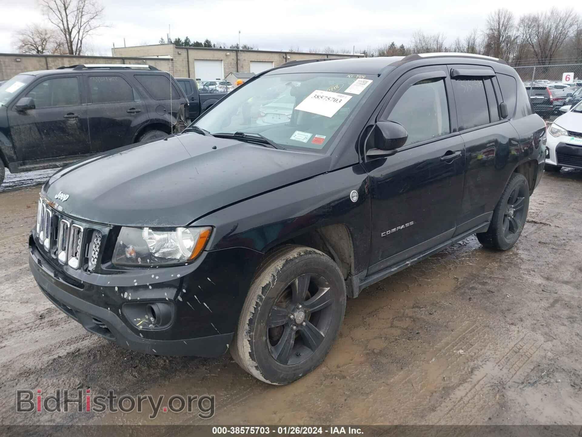 2014 JEEP COMPASS - VIN: 1C4NJDEB4ED761909 - Фото 2