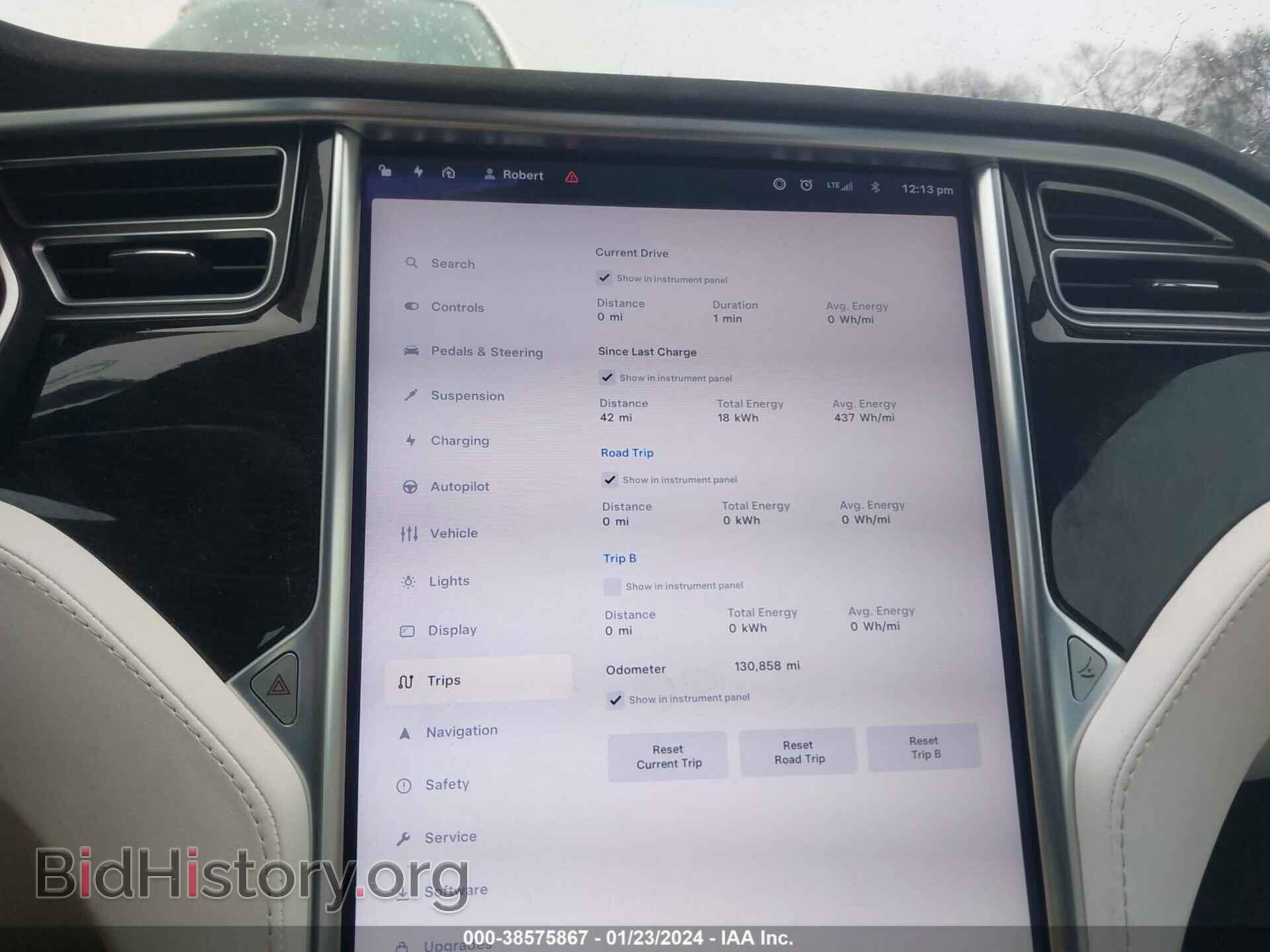 2017 TESLA MODEL S - VIN: 5YJSA1E46HF186115 - Photo 7