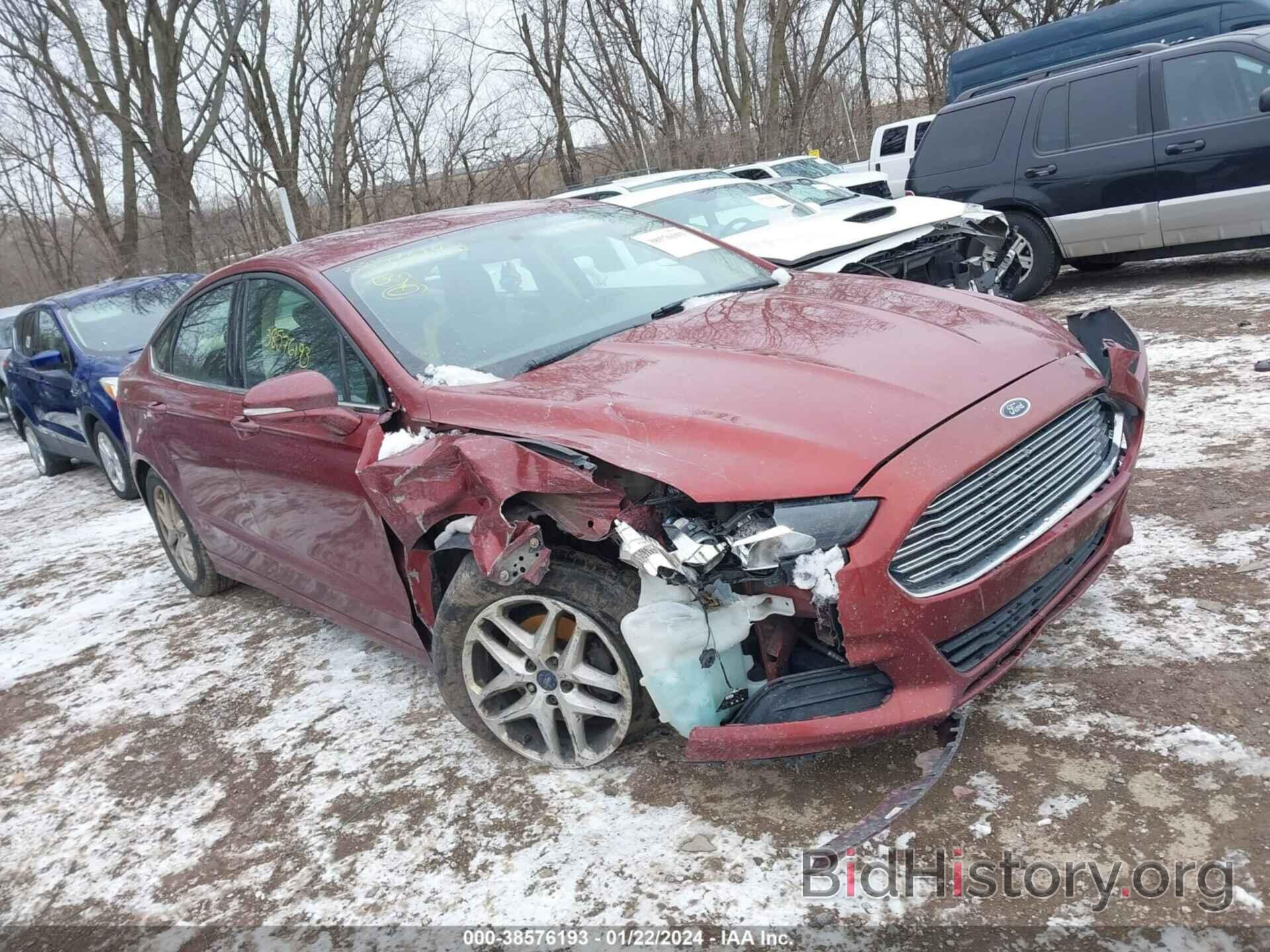 Photo 3FA6P0H7XER277579 - FORD FUSION 2014