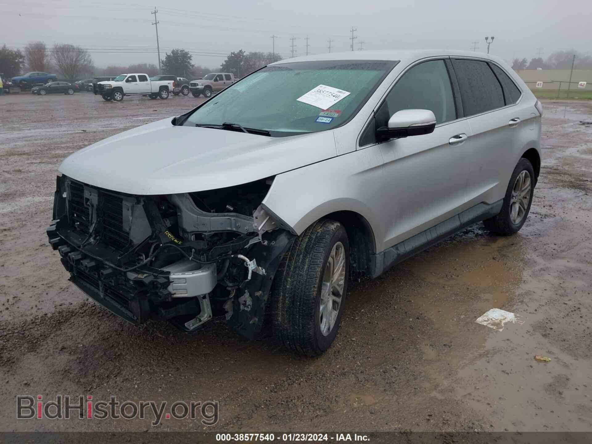 2017 FORD EDGE - VIN: 2FMPK4K90HBB90867 - Фото 2