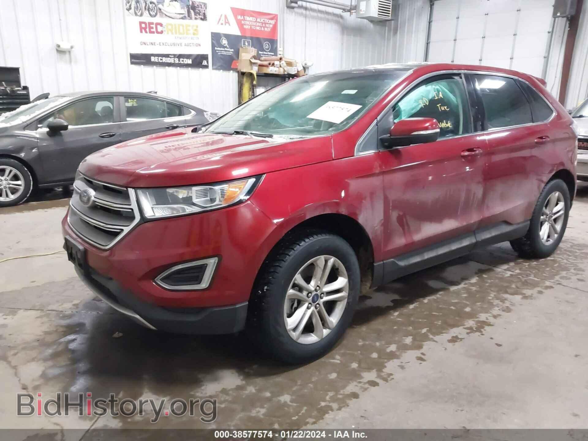 2015 FORD EDGE - VIN: 2FMTK4J87FBB92197 - Фото 2