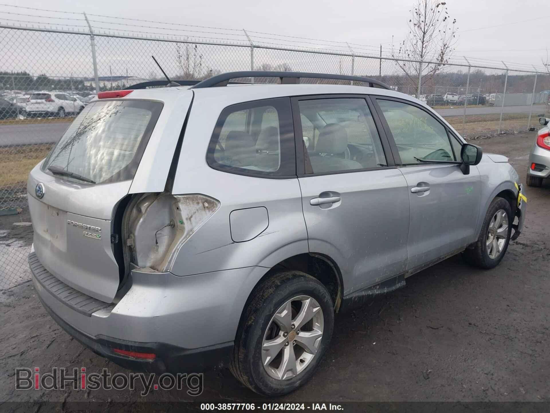2015 SUBARU FORESTER - VIN: JF2SJABC7FH432552 - Фото 4