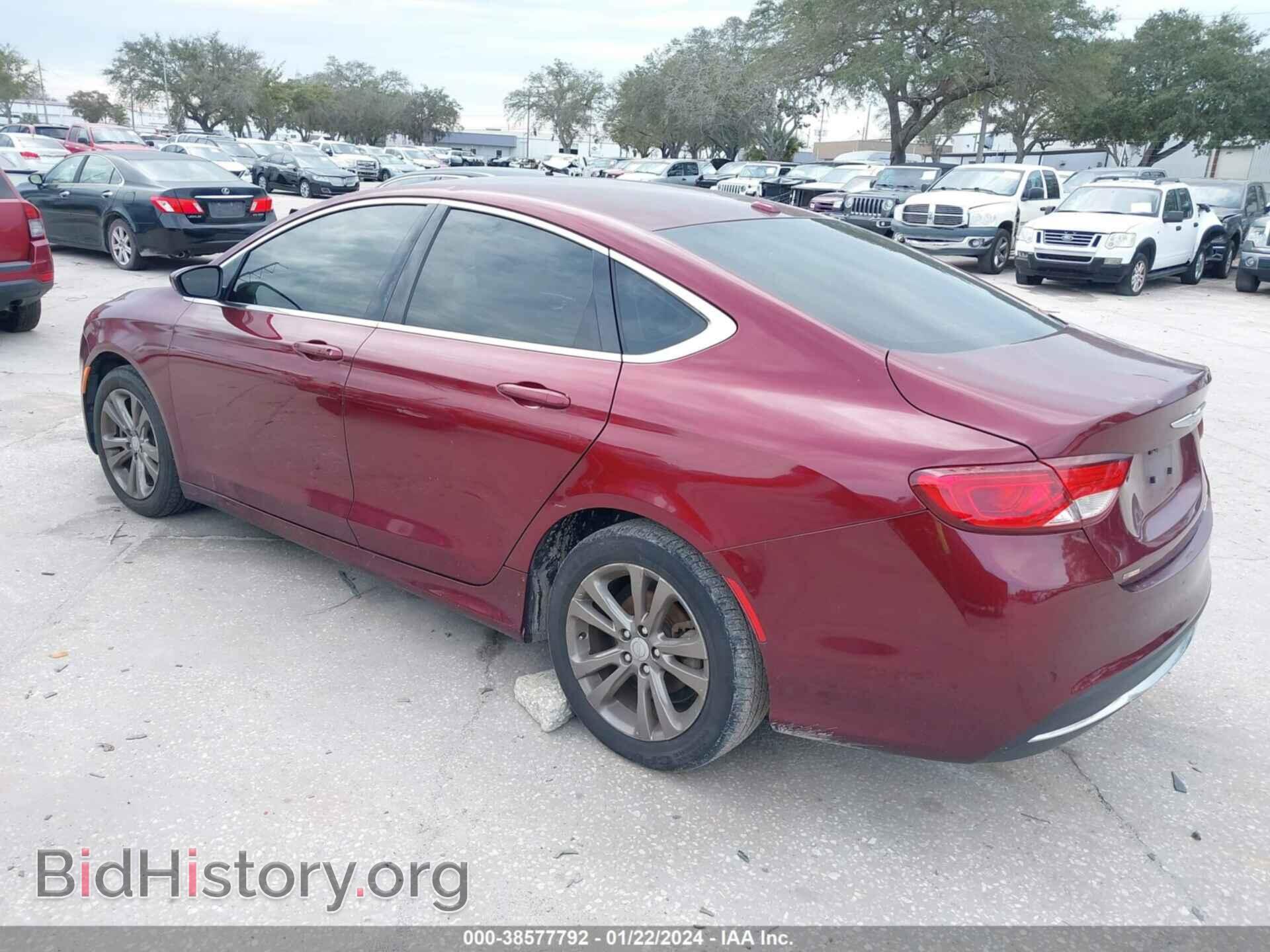 2015 CHRYSLER 200 - VIN: 1C3CCCAB4FN616645 - Фото 3