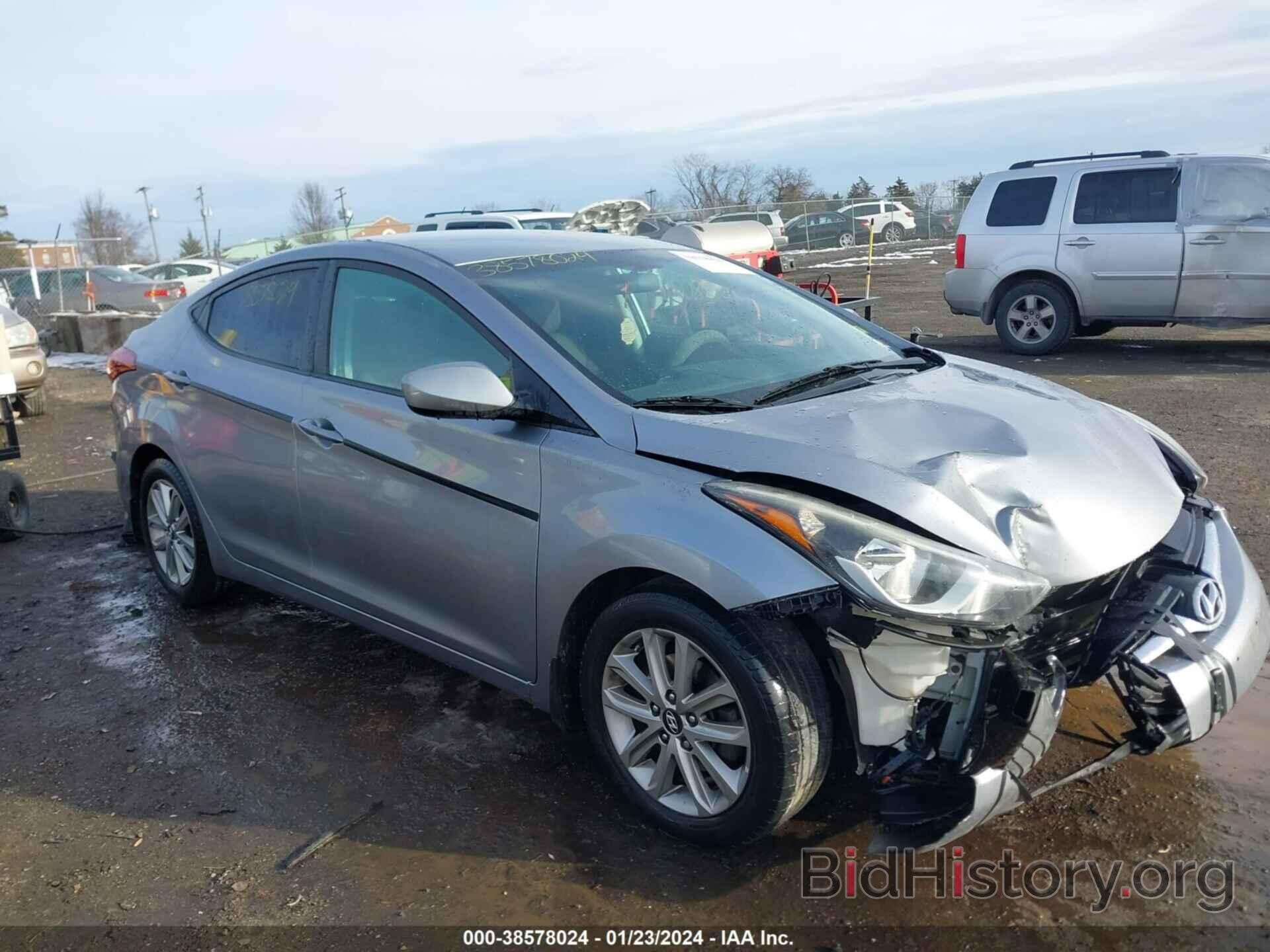 Фотография 5NPDH4AE6GH756263 - HYUNDAI ELANTRA 2016