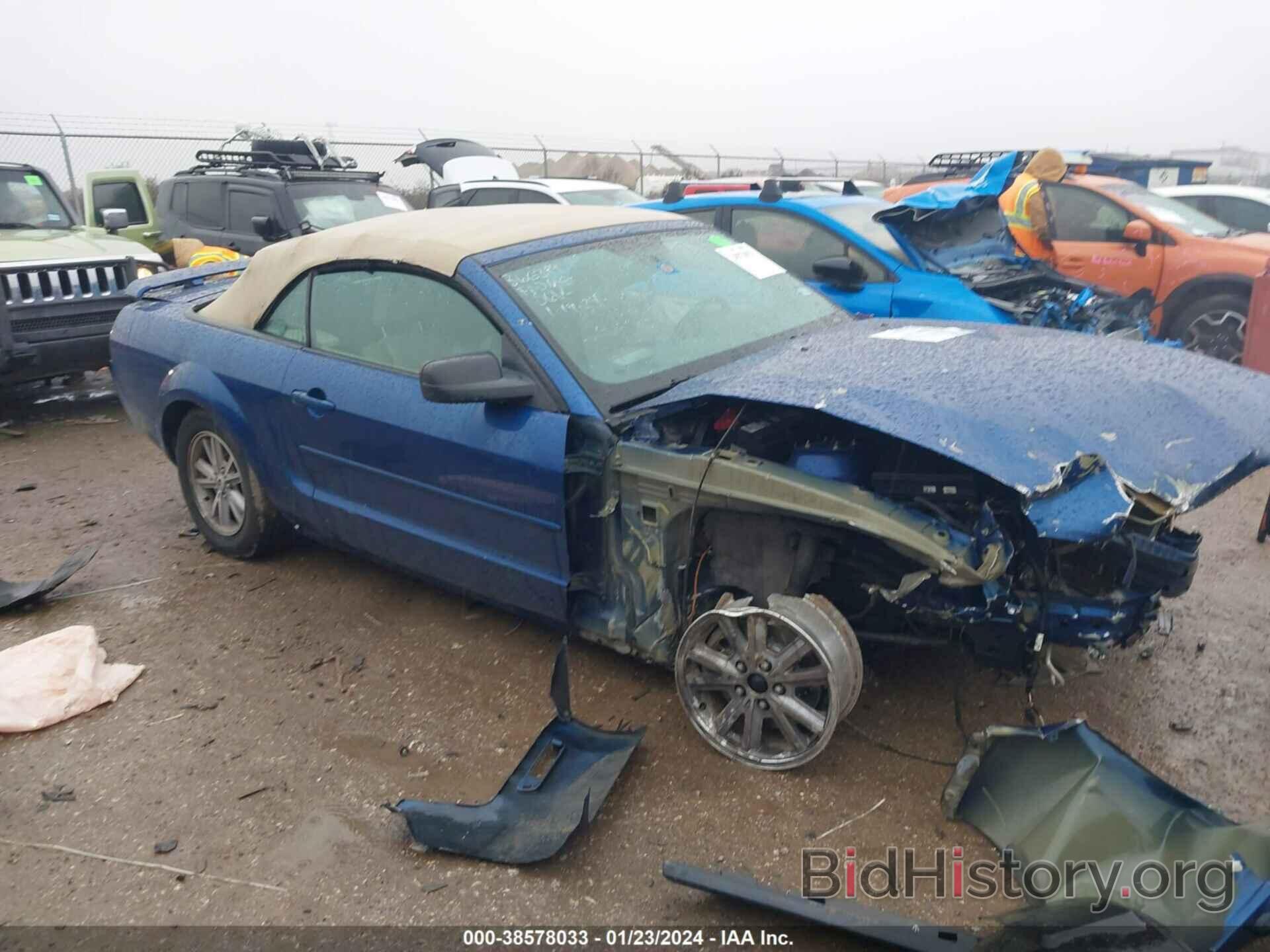 Photo 1ZVFT84N565235055 - FORD MUSTANG 2006