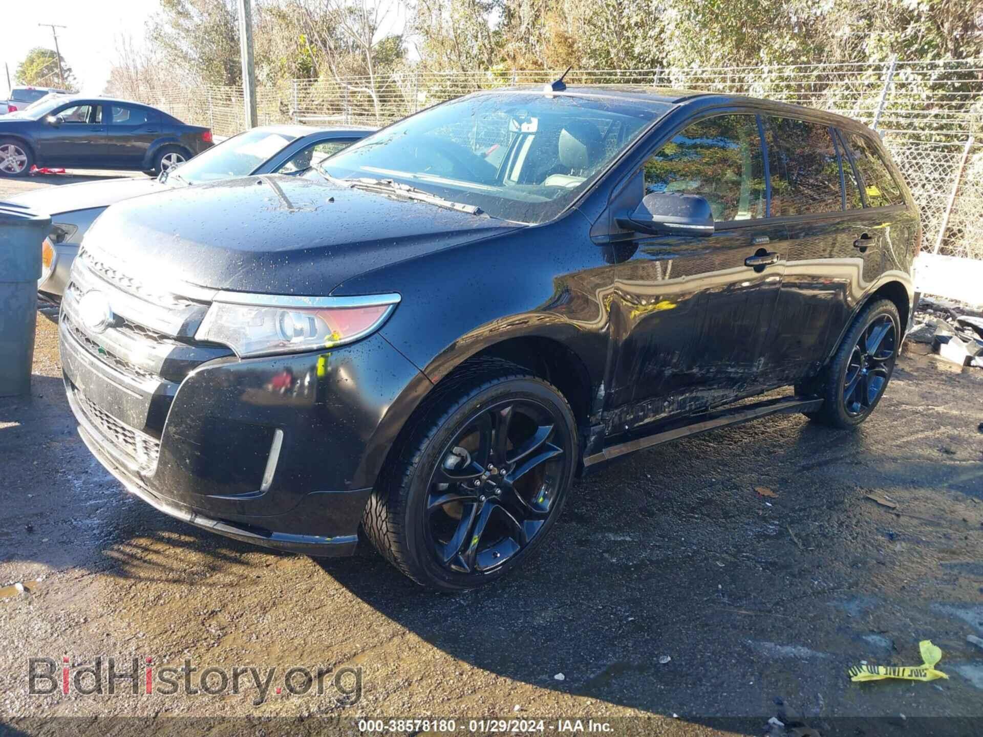 2014 FORD EDGE - VIN: 2FMDK3AK9EBA22920 - Фото 2