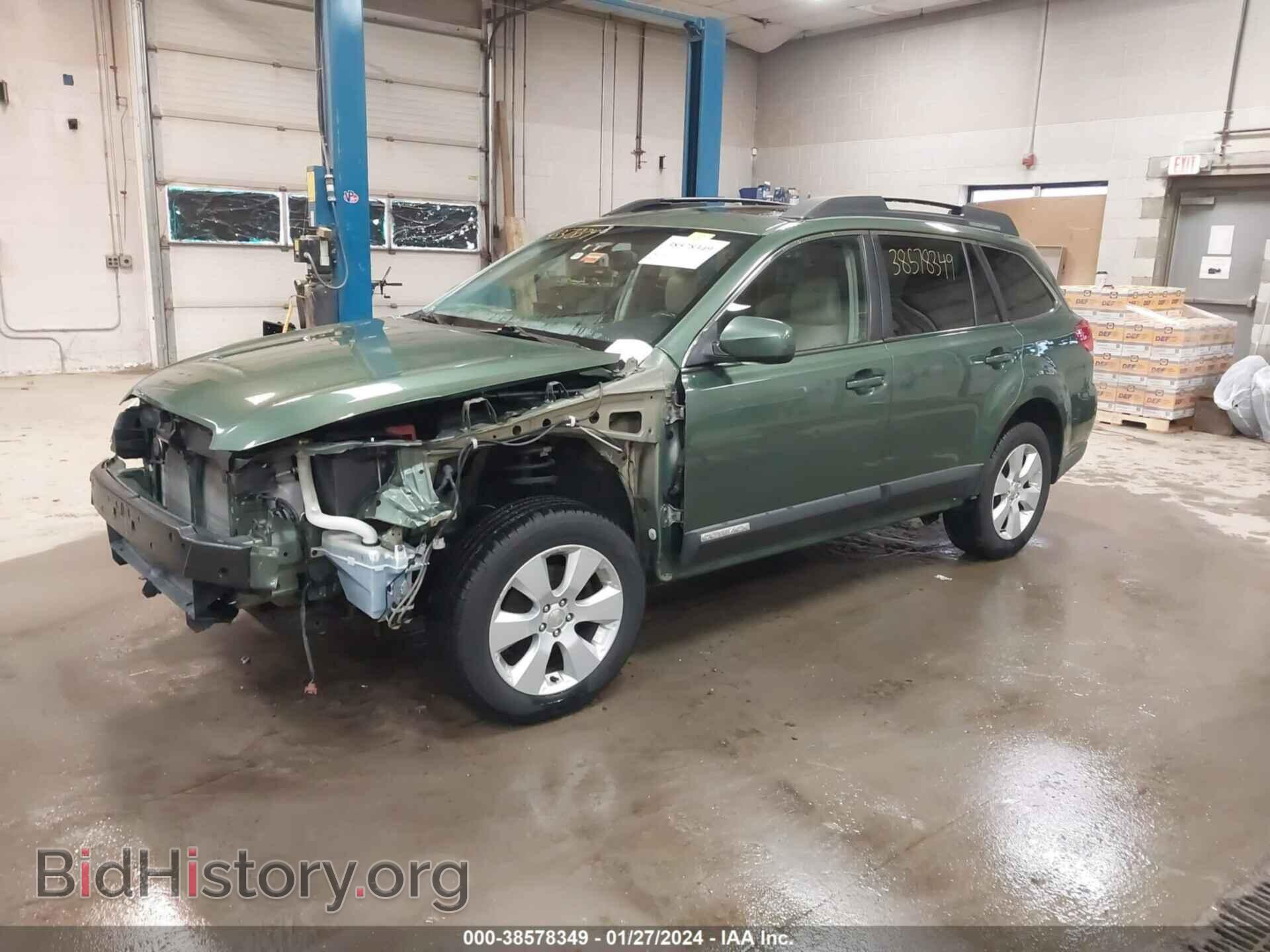 2011 SUBARU OUTBACK - VIN: 4S4BRBKC1B3420543 - Фото 2