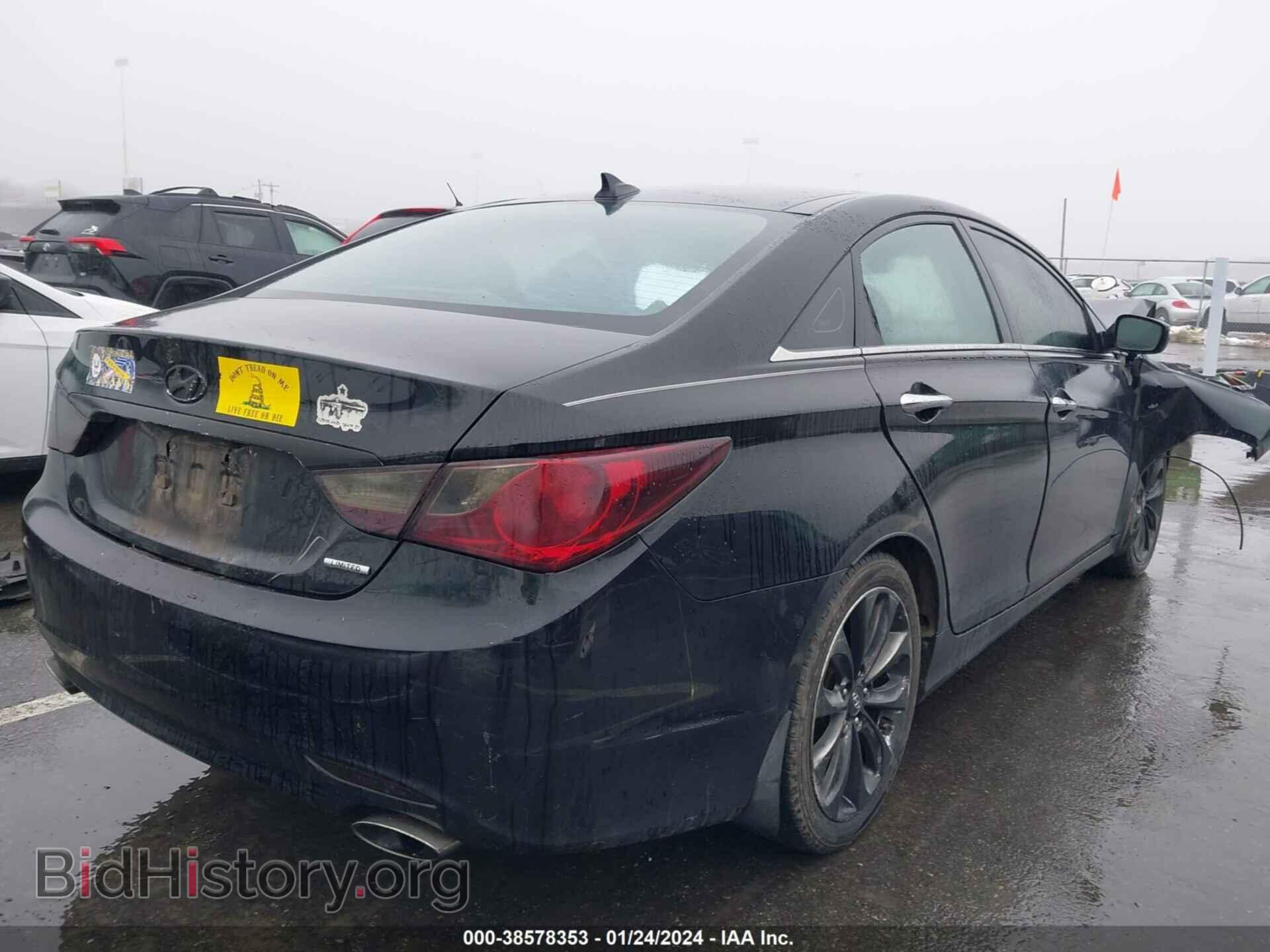 2012 HYUNDAI SONATA - VIN: 5NPEC4AB9CH485797 - Фото 4